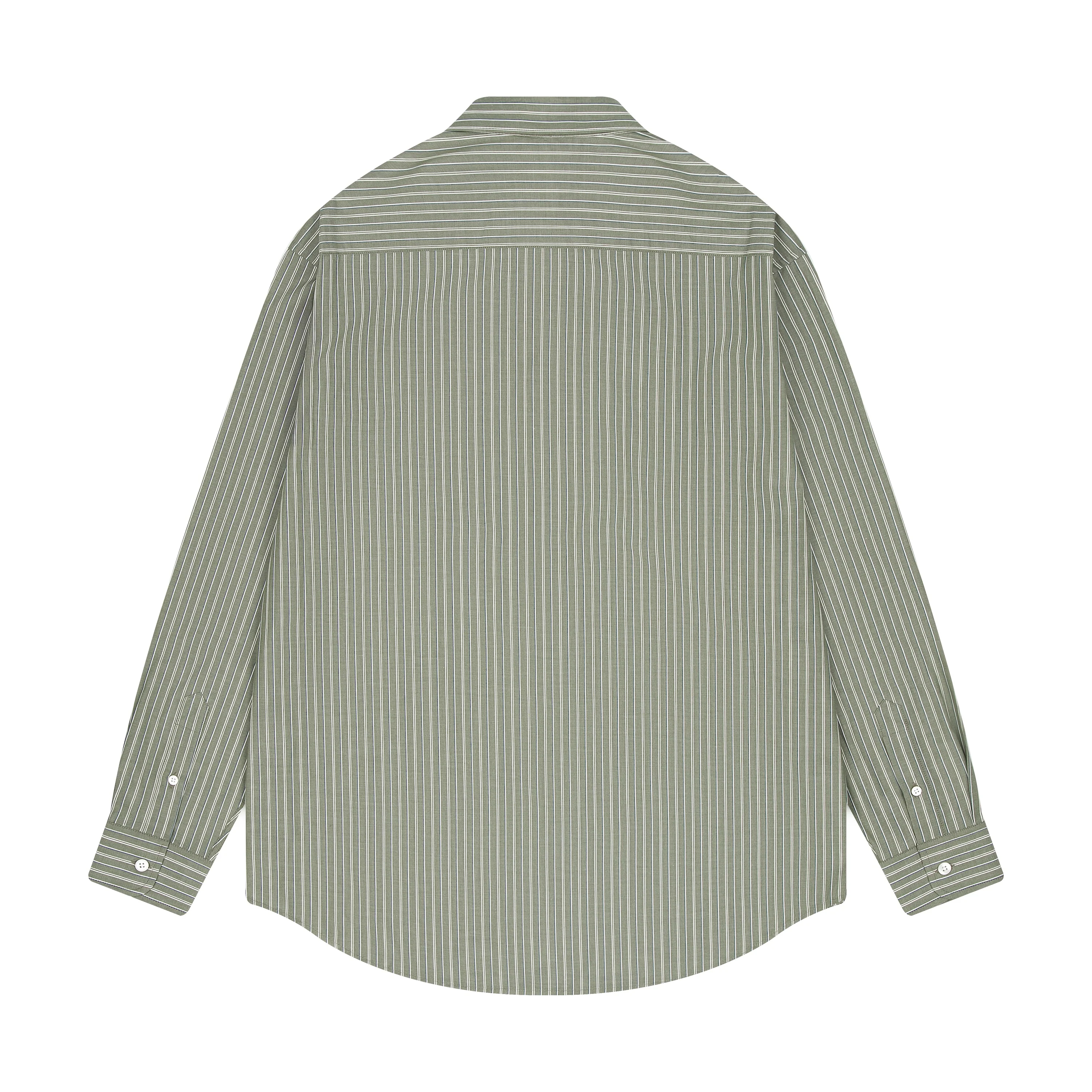 "garden of eden" green-white striped Shirt - Image 2