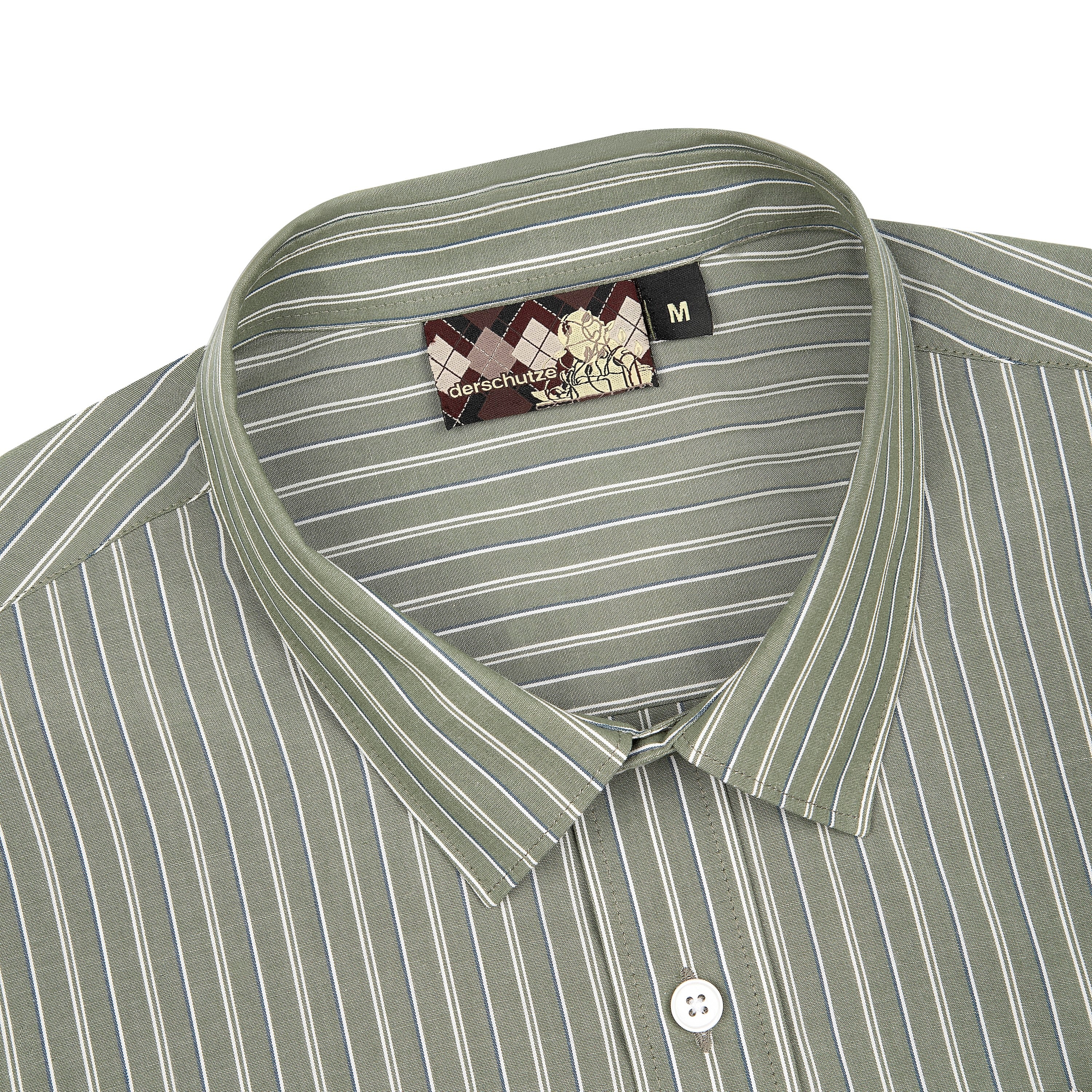 "garden of eden" green-white striped Shirt - Image 3