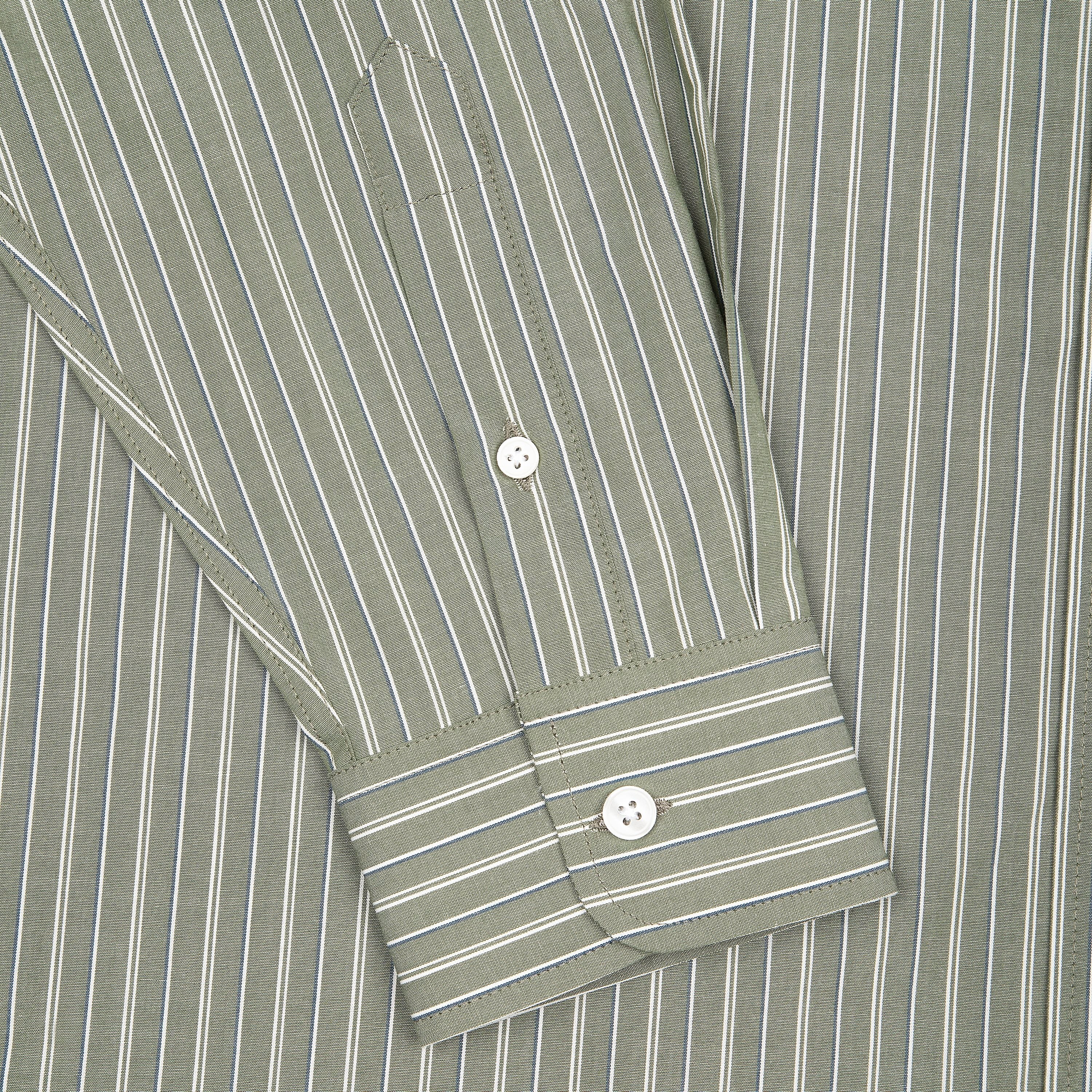"garden of eden" green-white striped Shirt - Image 6