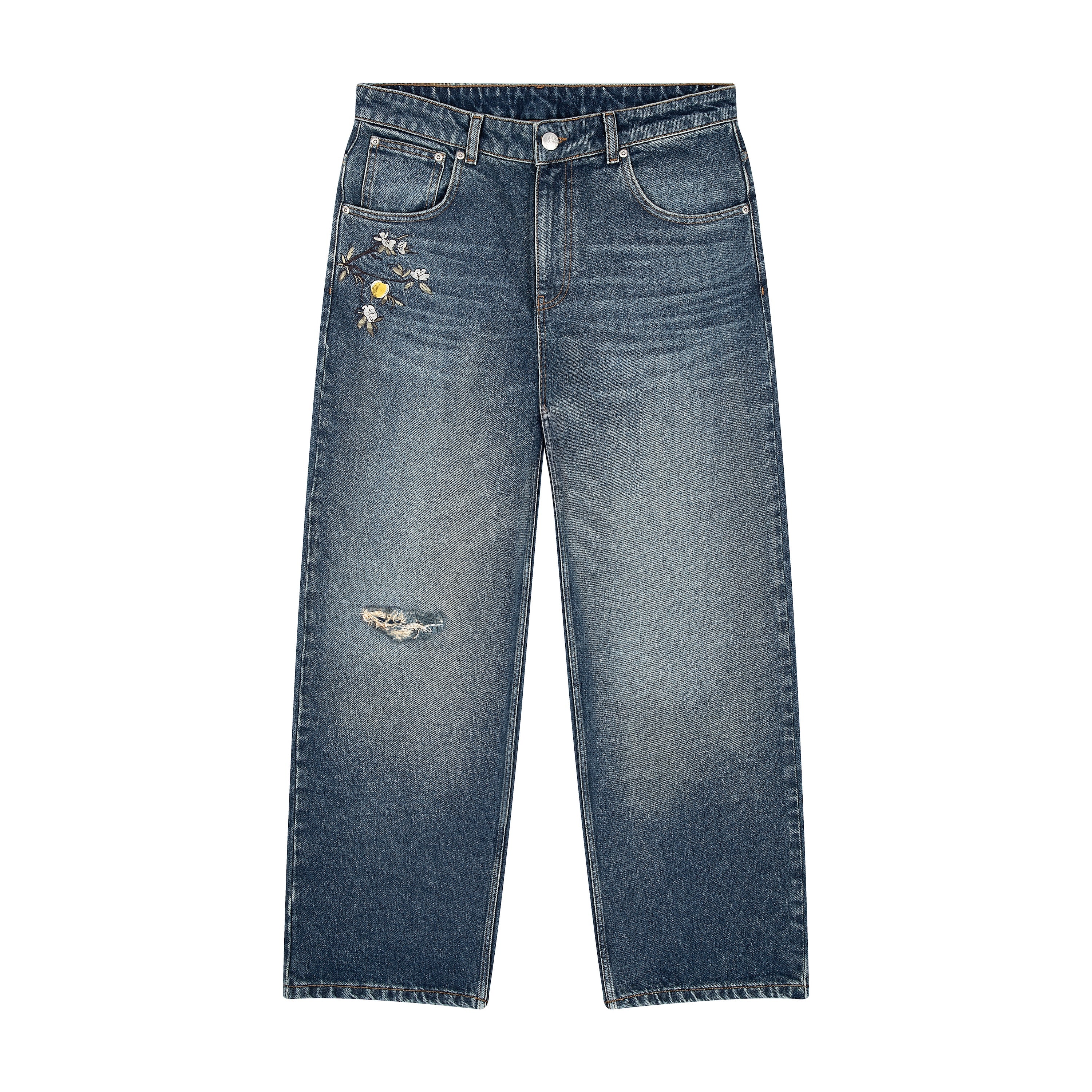 "garden of eden" indigo Denim - Image 2