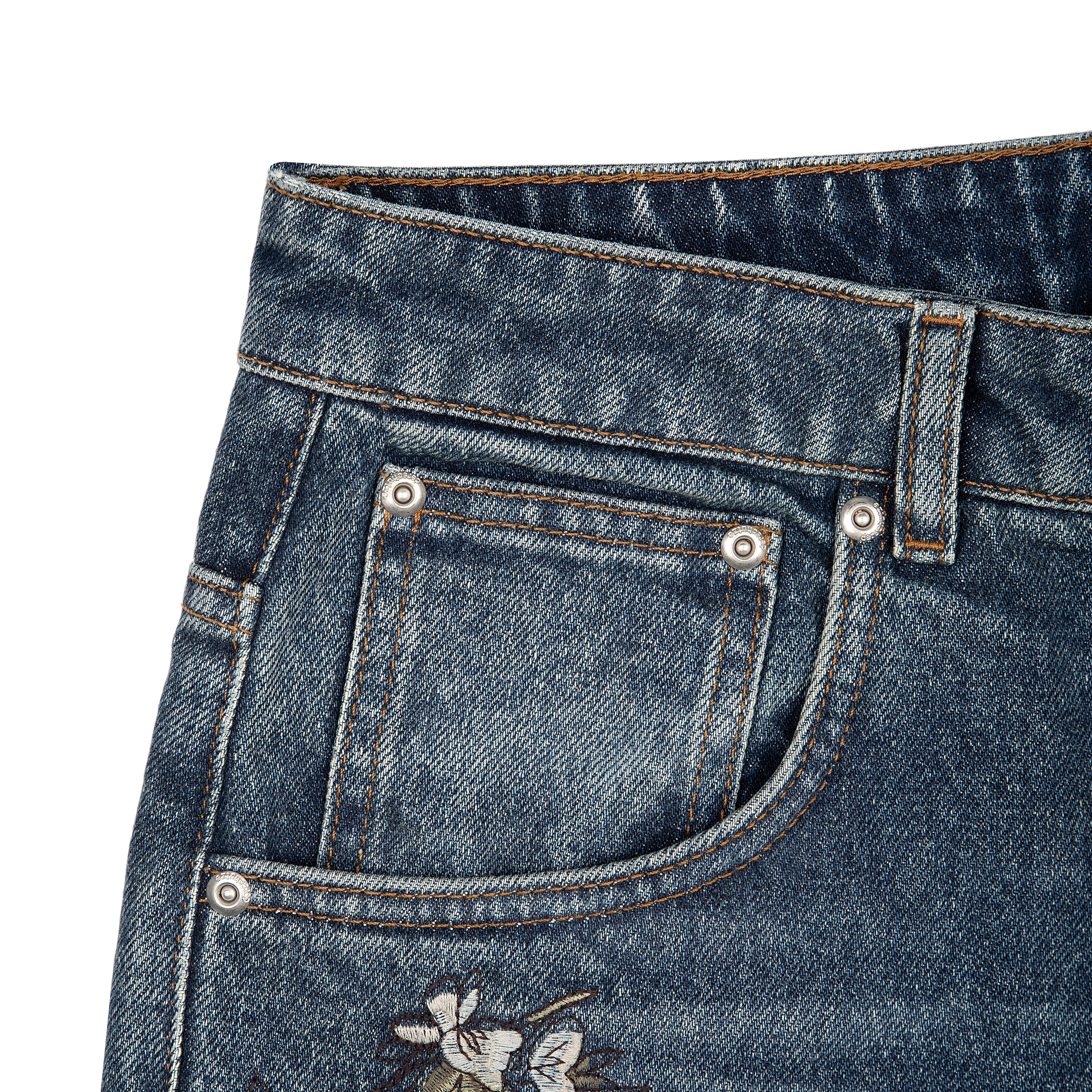 "garden of eden" indigo Denim - Image 3