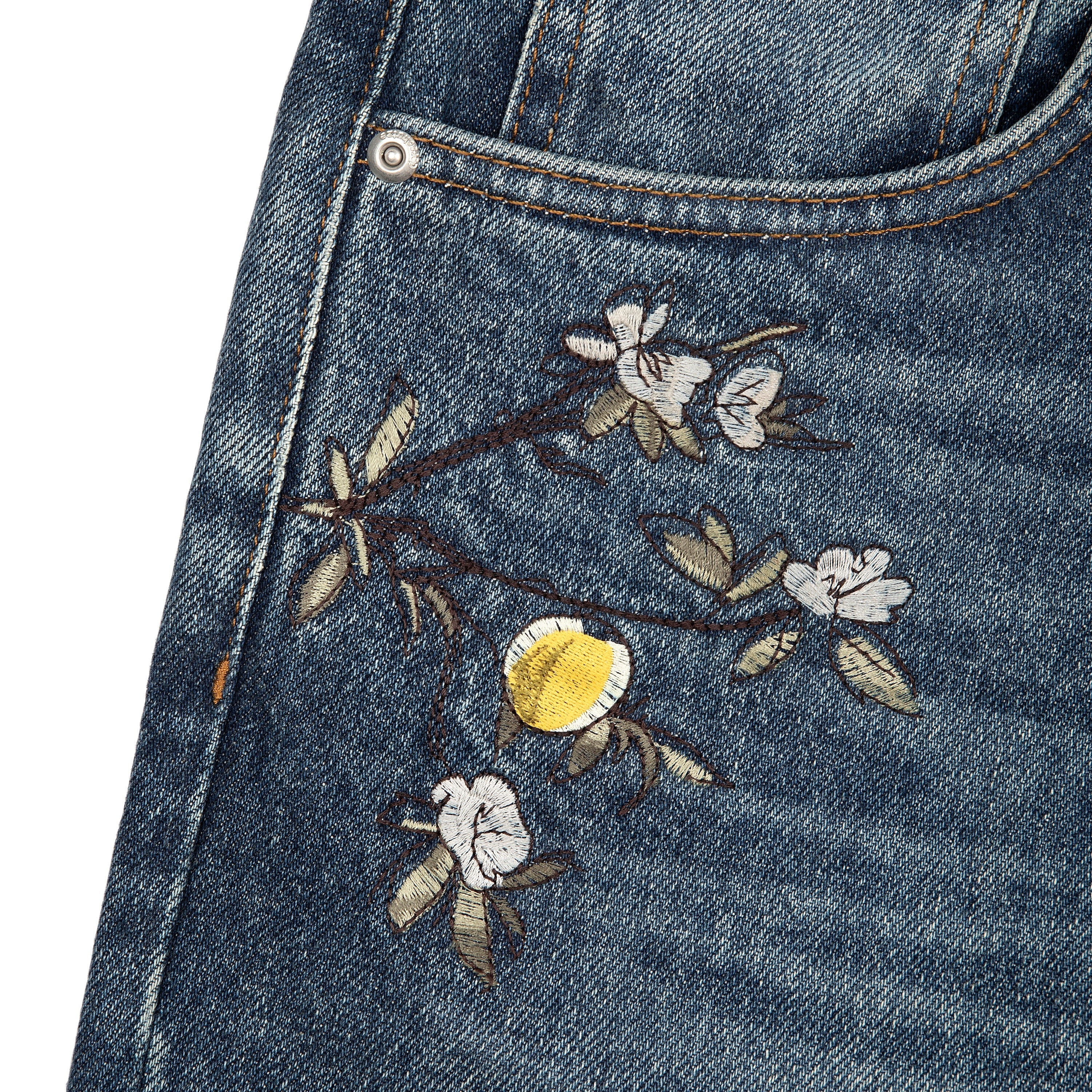 "garden of eden" indigo Denim - Image 4