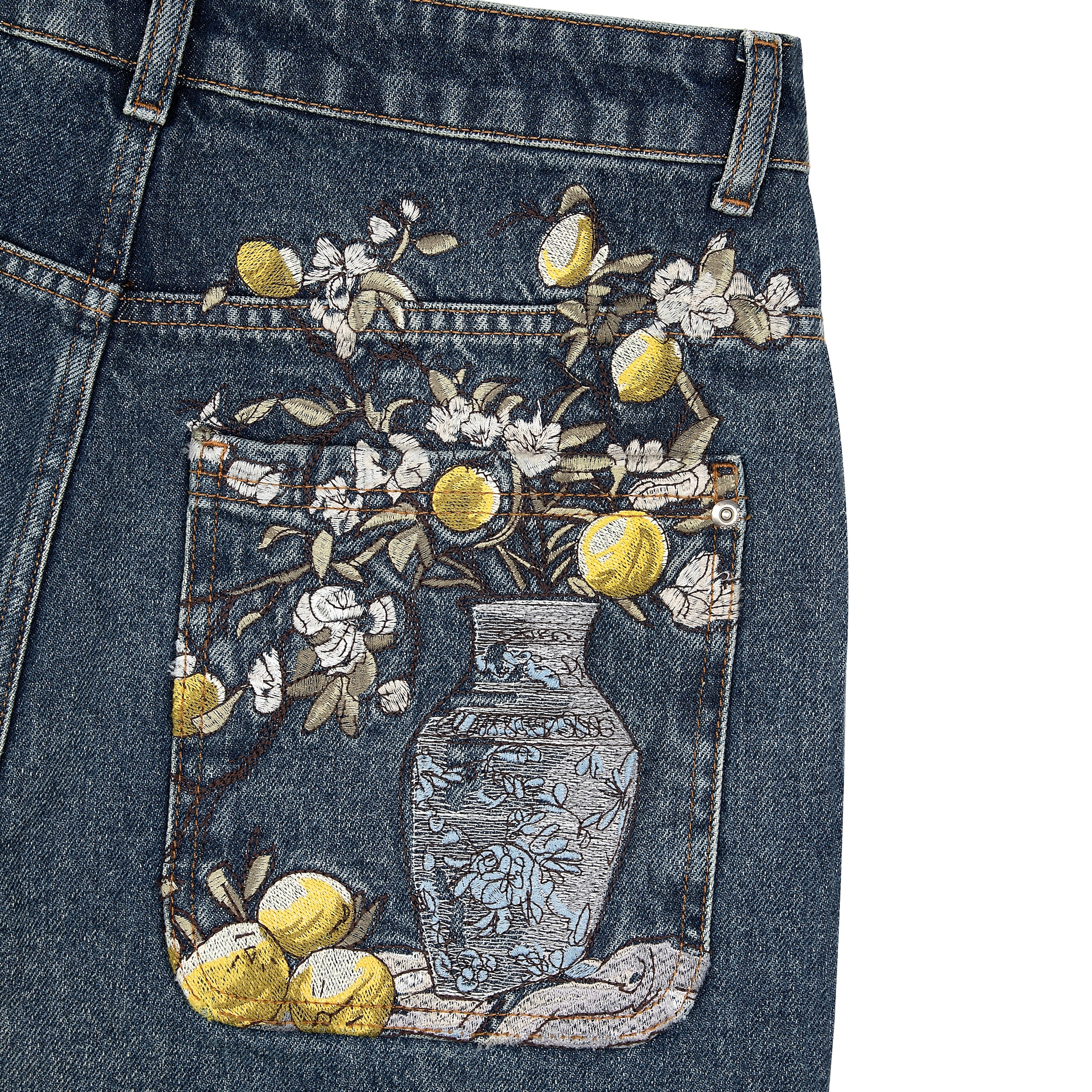"garden of eden" indigo Denim - Image 8
