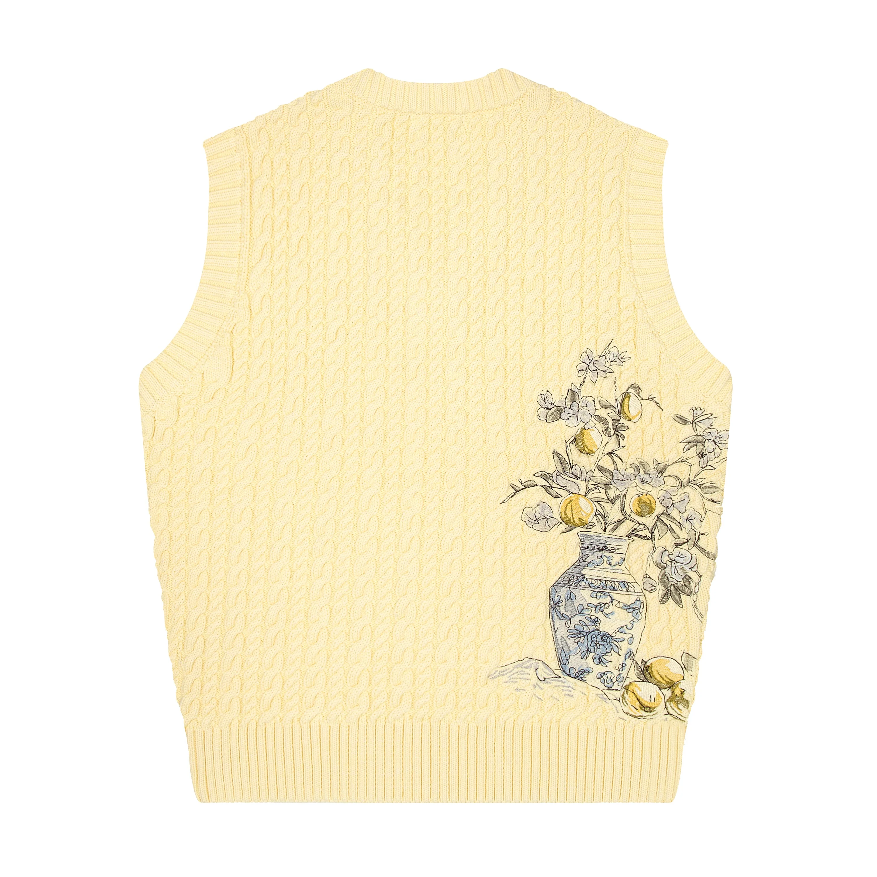 "garden of eden" Knit vest - Image 2