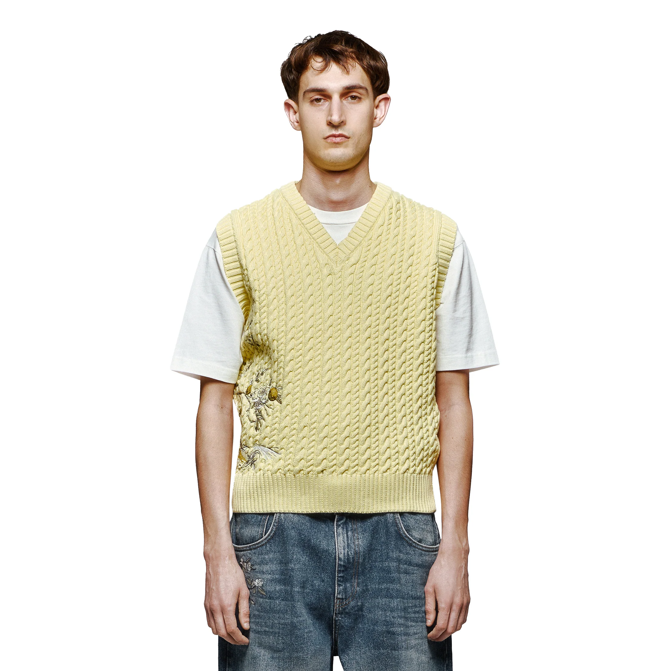"garden of eden" Knit vest - Image 6