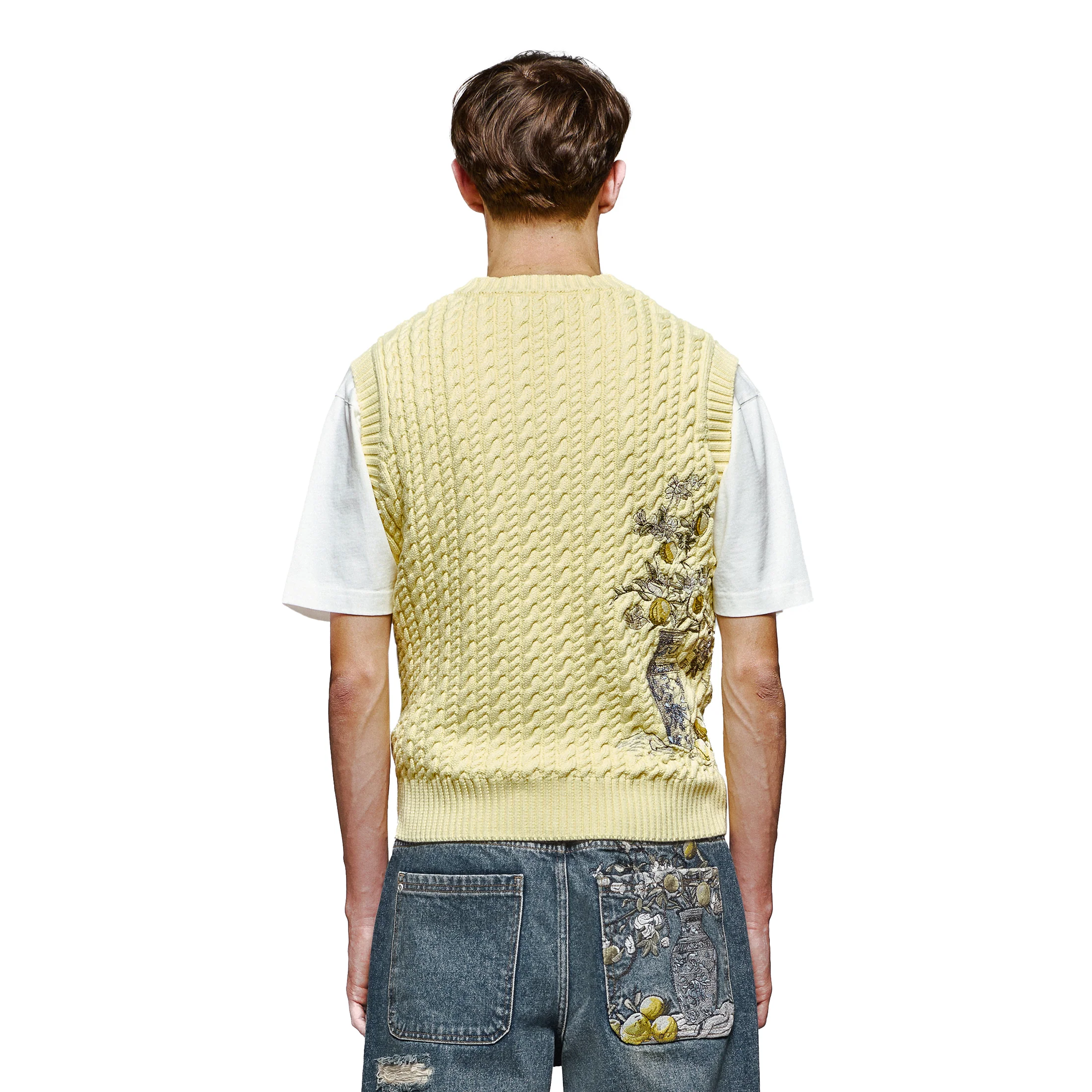 "garden of eden" Knit vest - Image 7