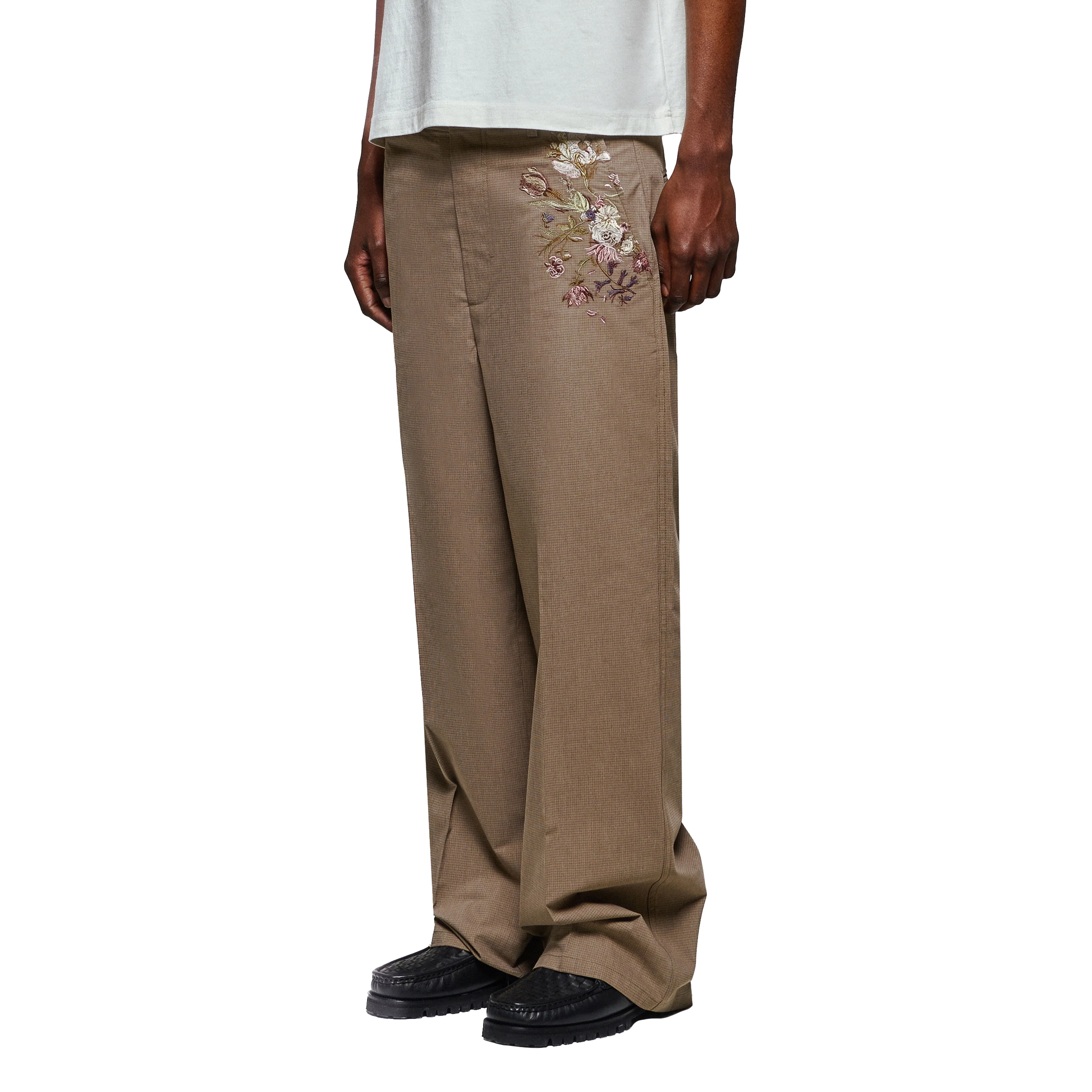 "garden of eden" plaid patterned Trousers - Image 7