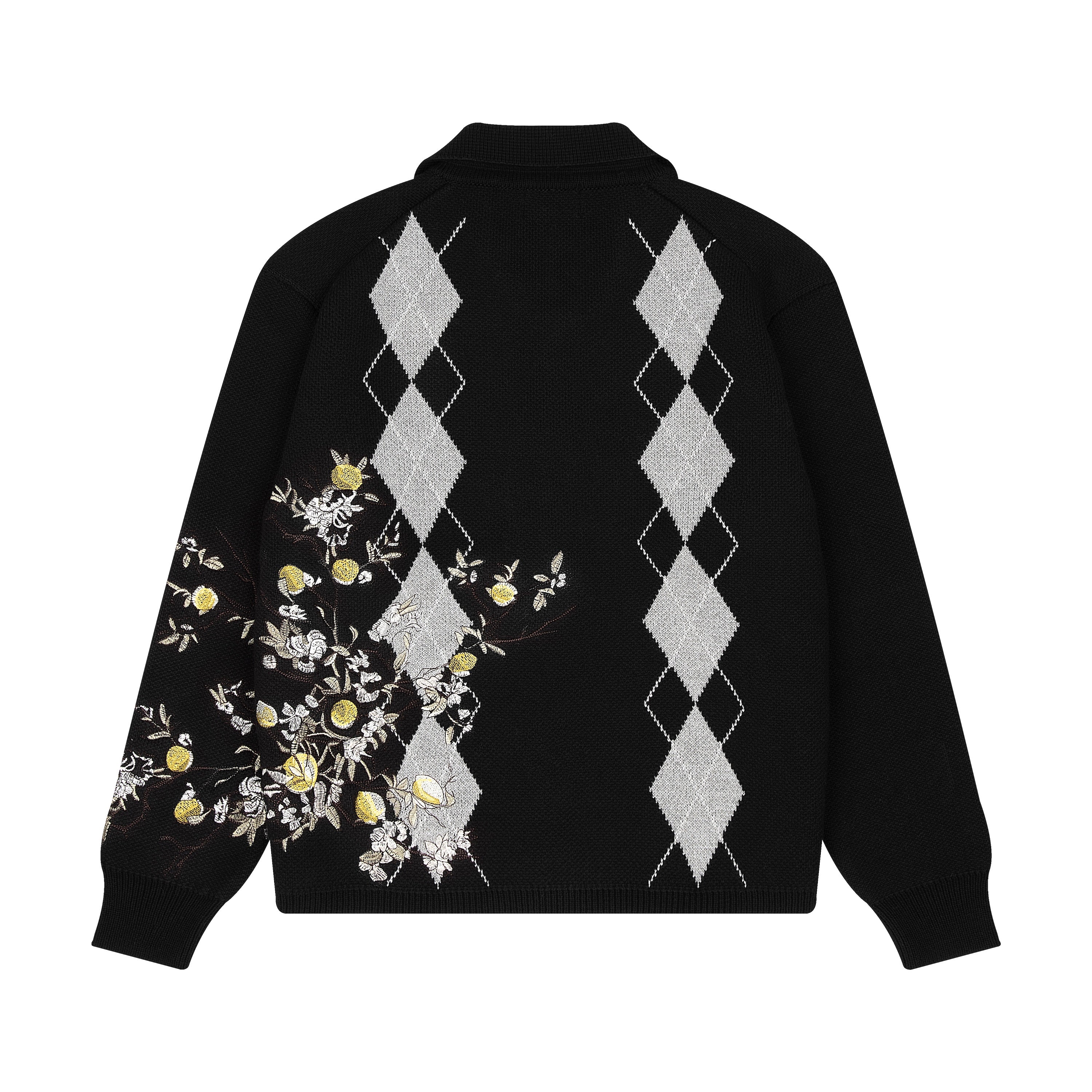 "garden of eden" Polo Cardigan - Image 2