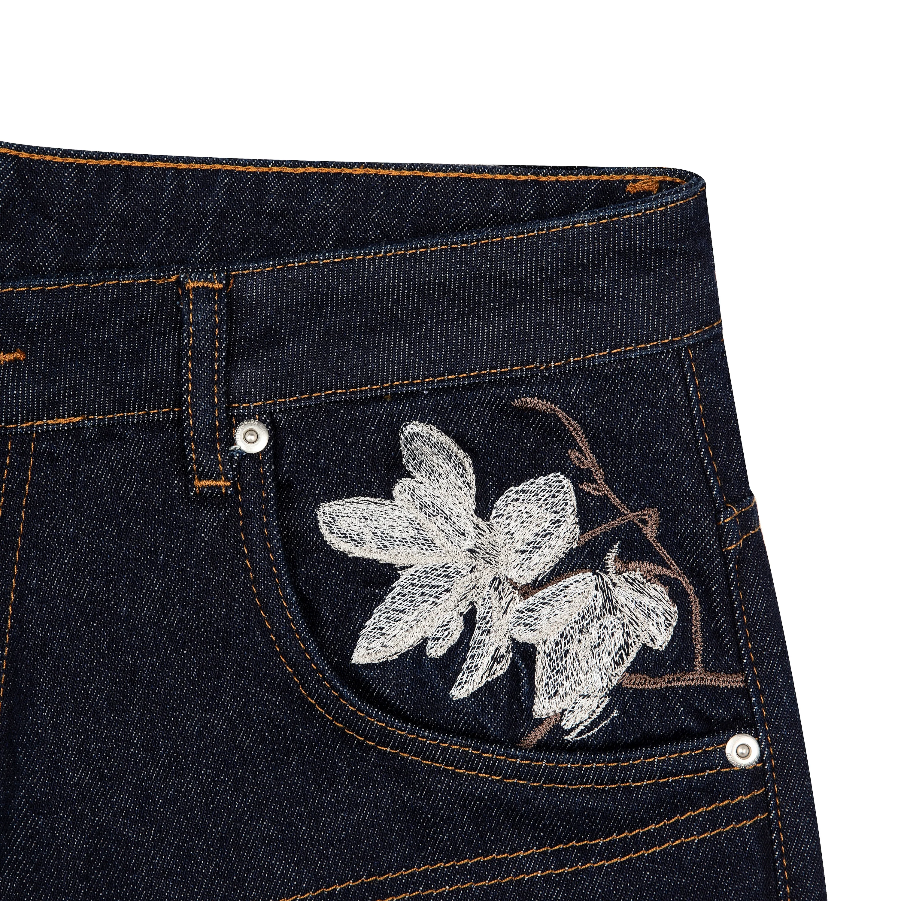 "garden of eden" raw Denim - Image 5