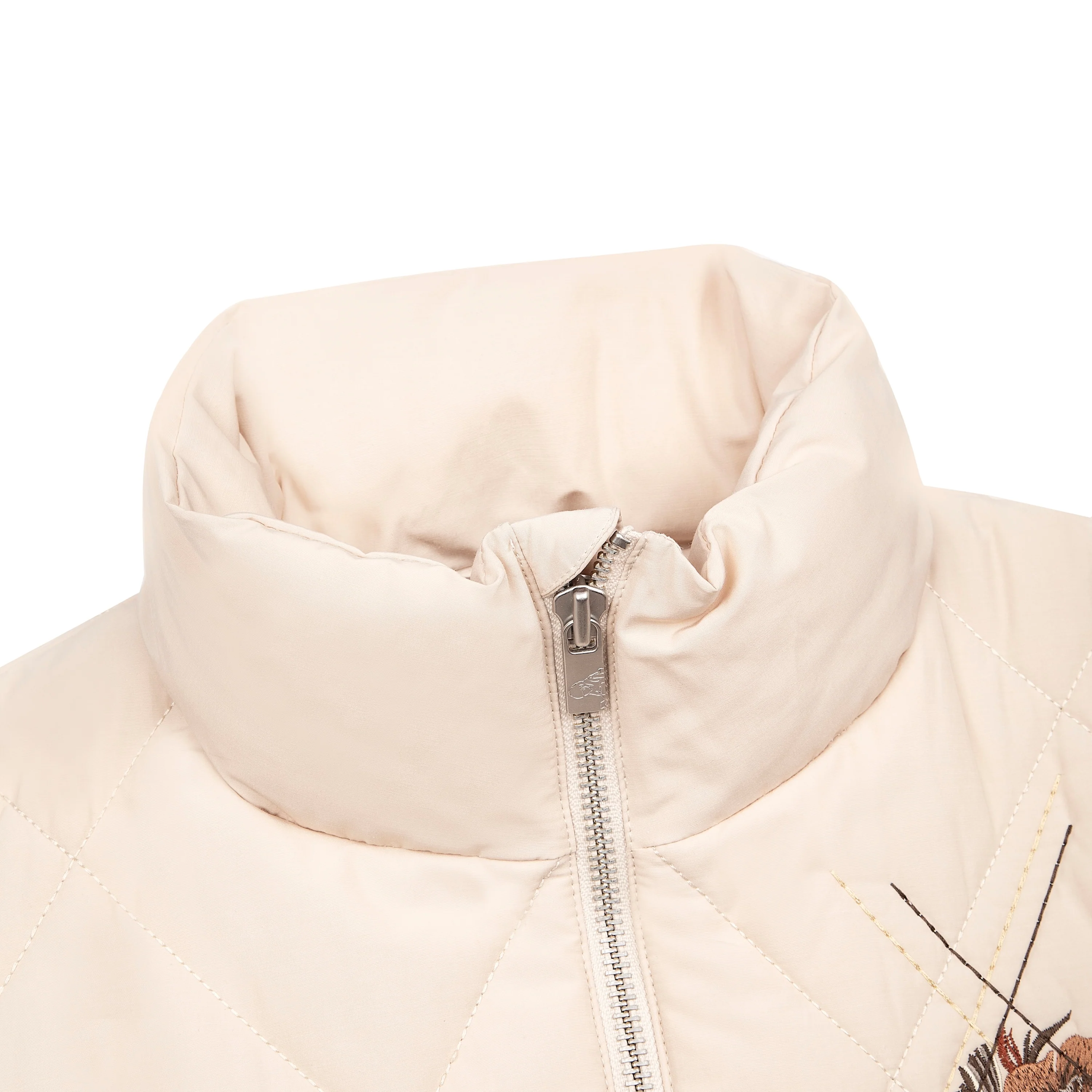 "garden of eden" Vest puffer beige - Image 3