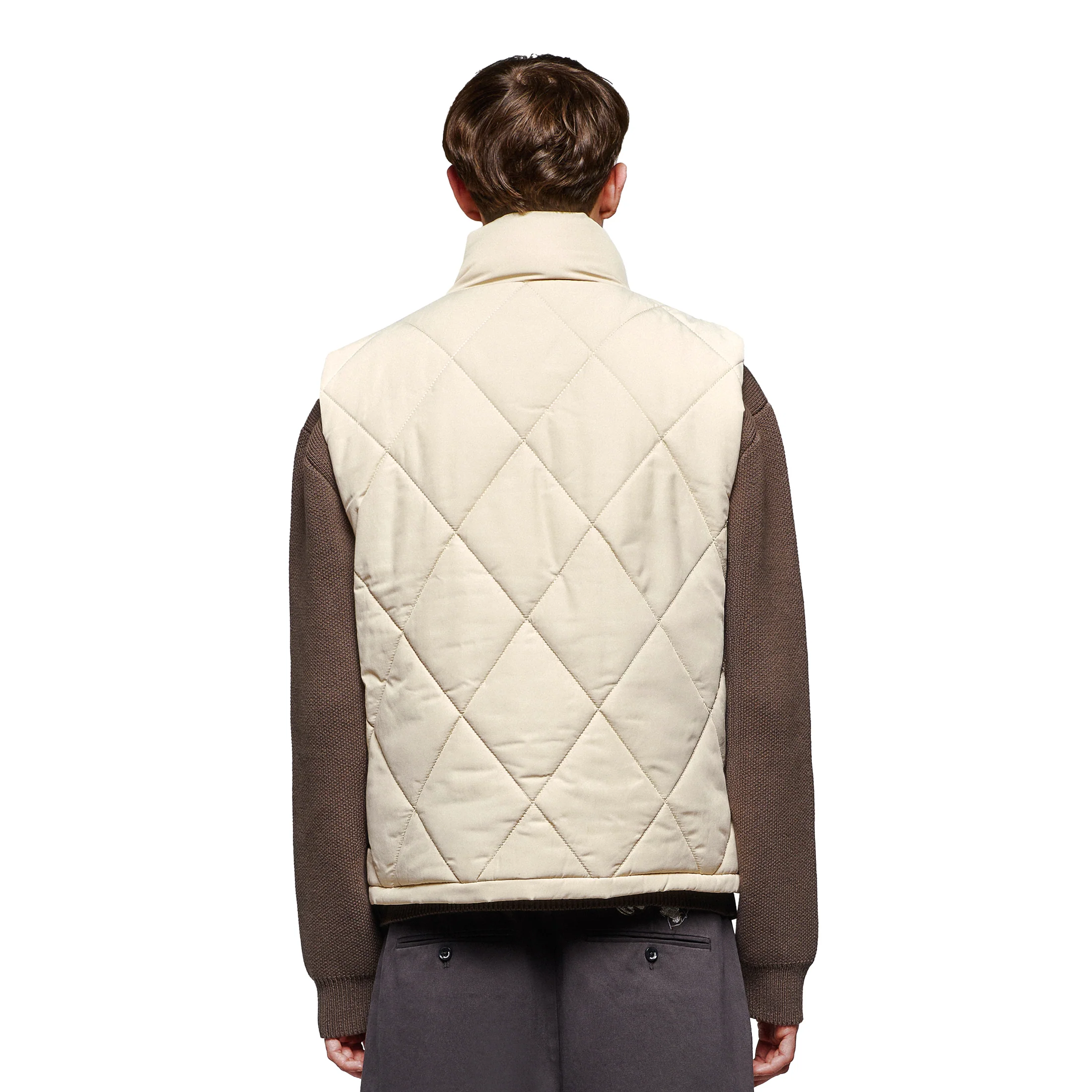 "garden of eden" Vest puffer beige - Image 7