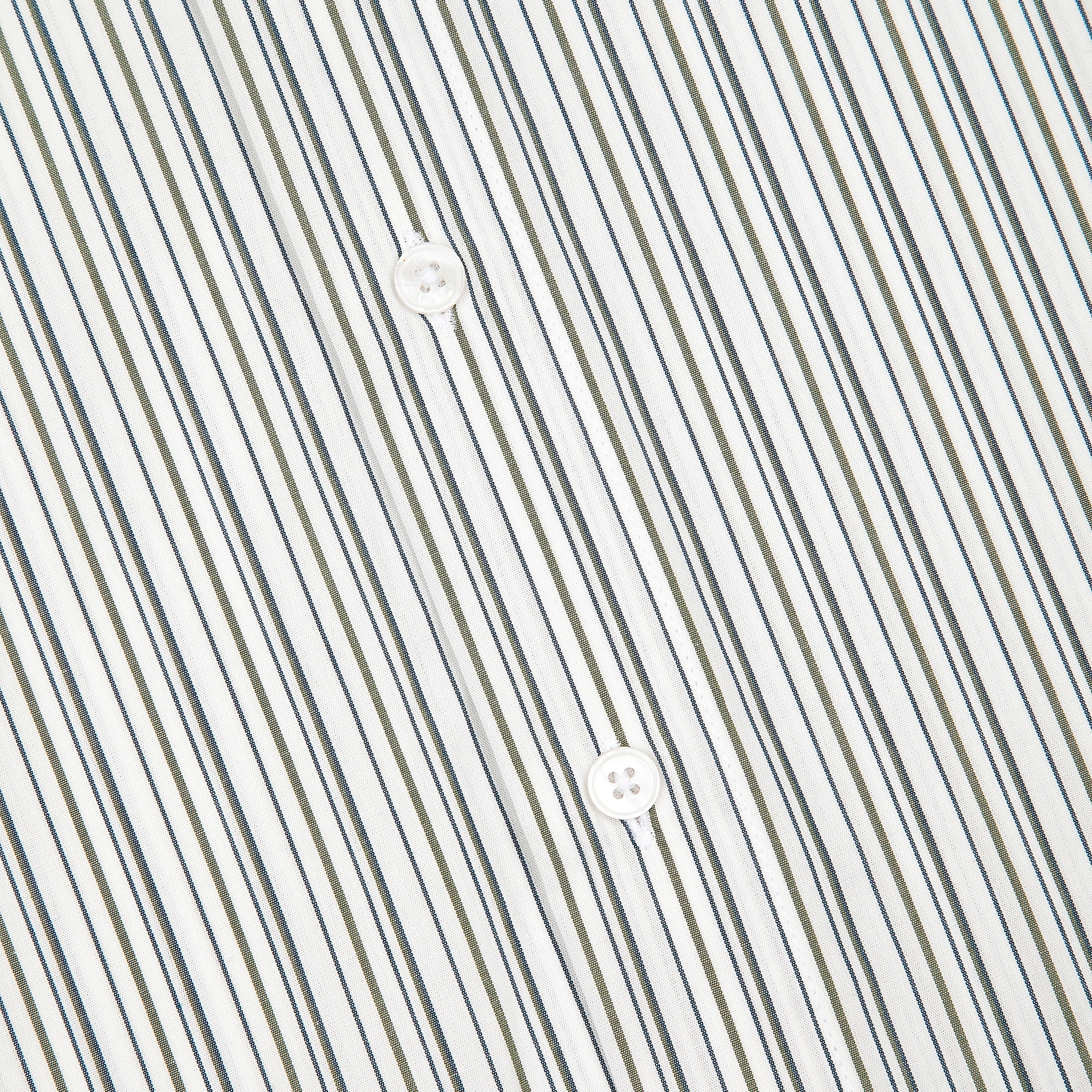 "garden of eden" white-green striped Shirt - Image 5