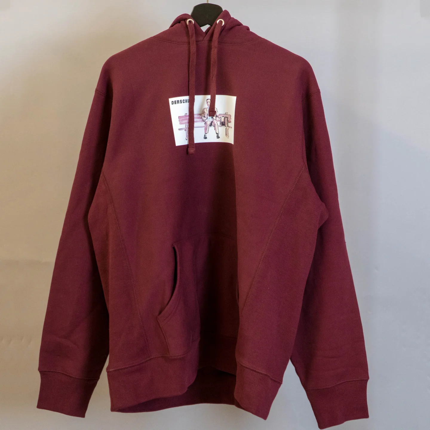 “Gump” Hoodie Burgundy