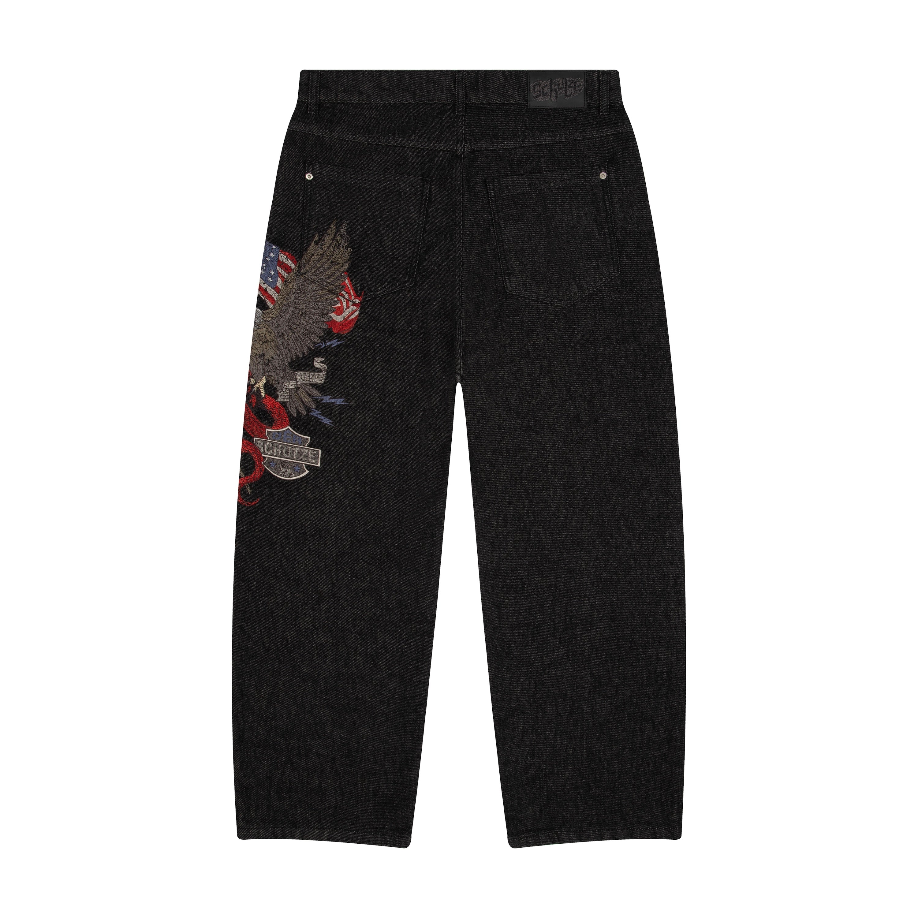 "hellboy" black raw Denim - Image 2