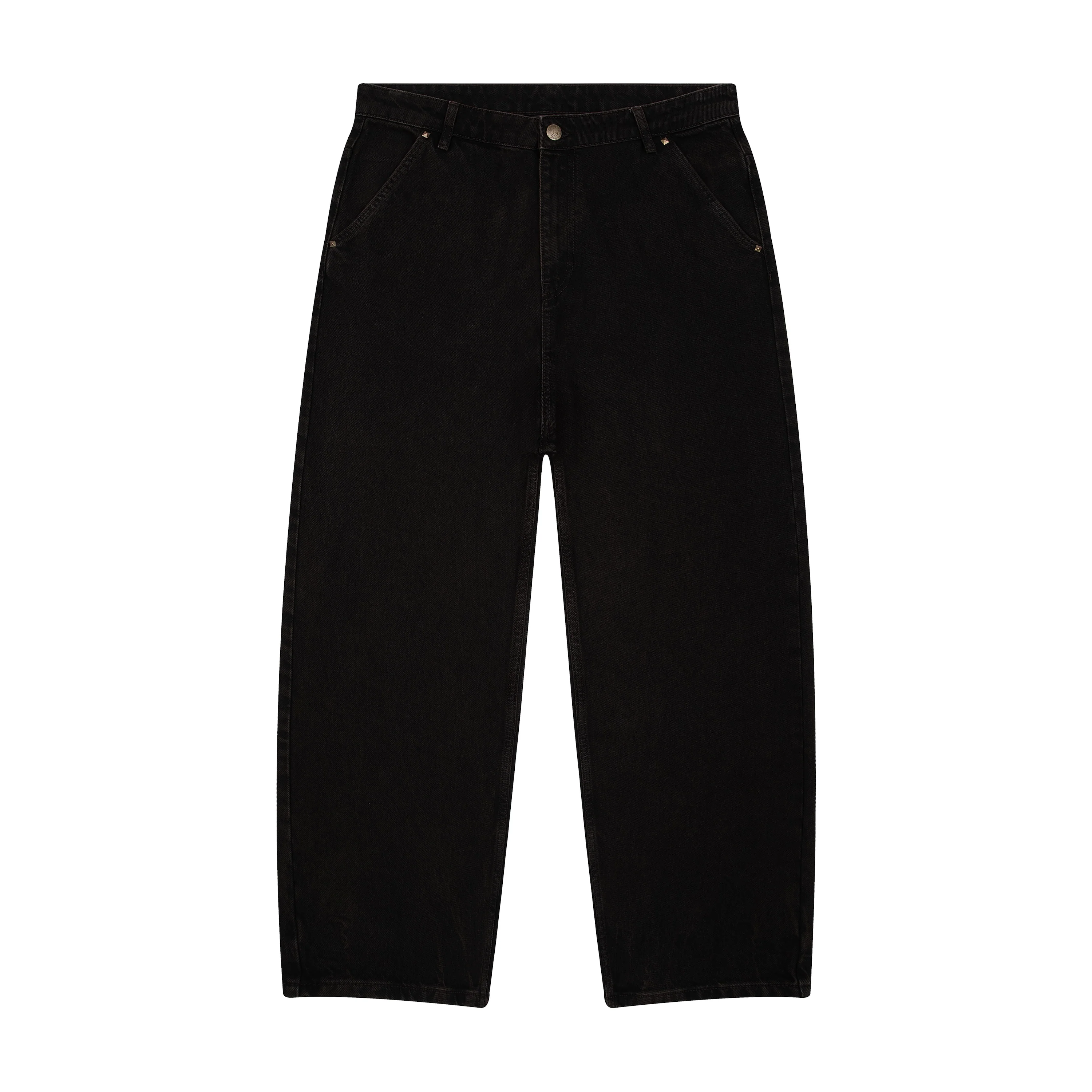 "hellboy" brown washed Denim 01 - Image 2