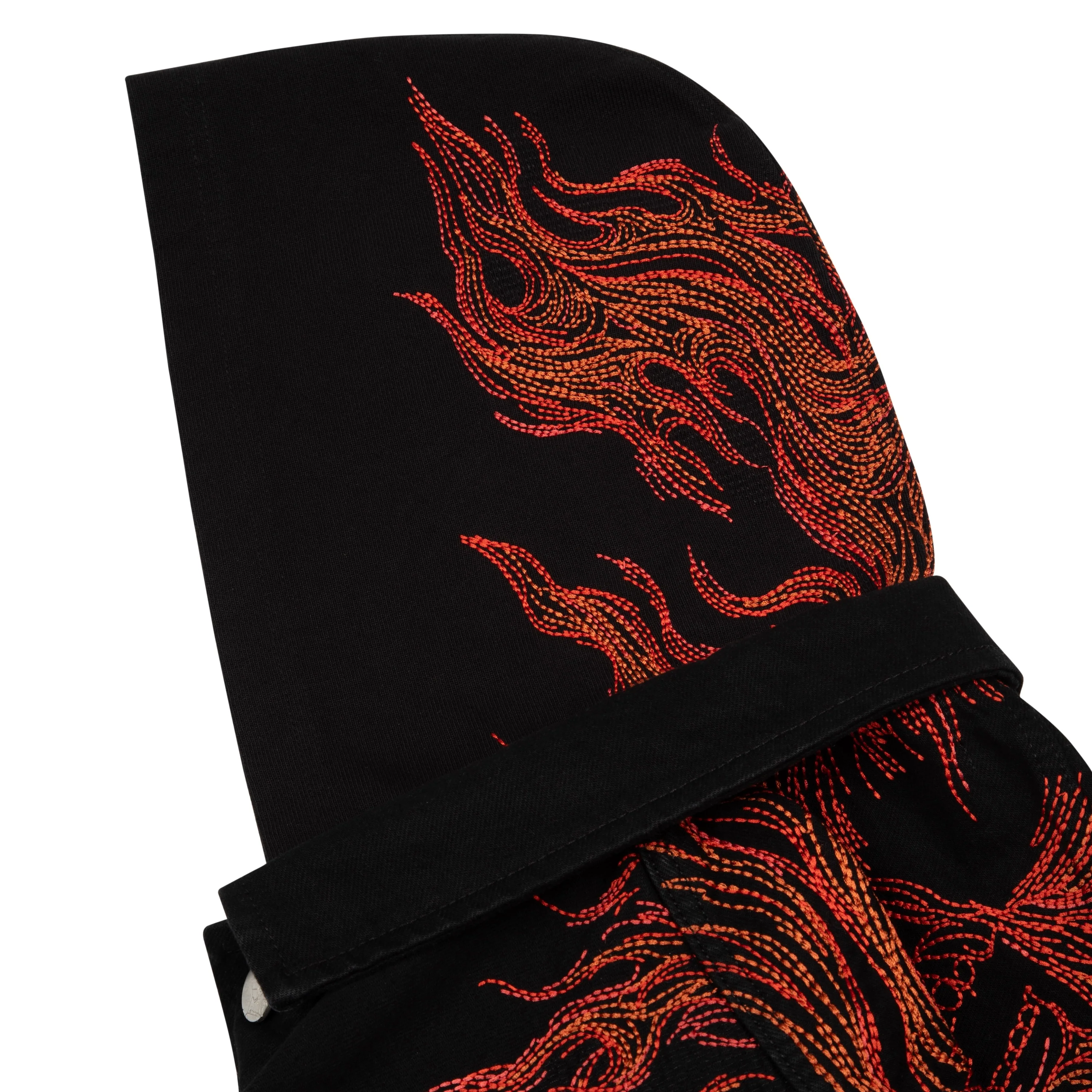 "hellboy" denim Jacket black - Image 8