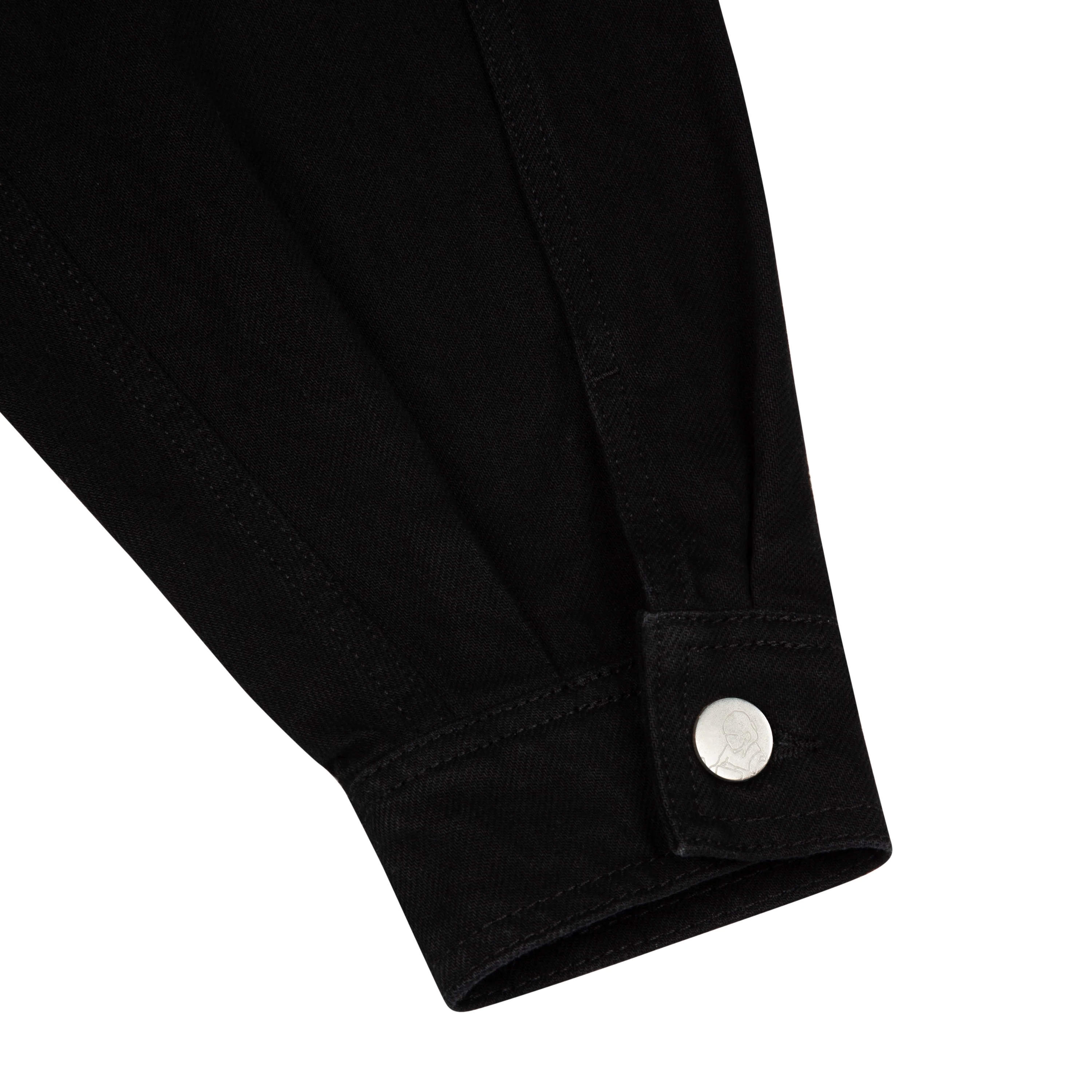 "hellboy" denim Jacket black - Image 9