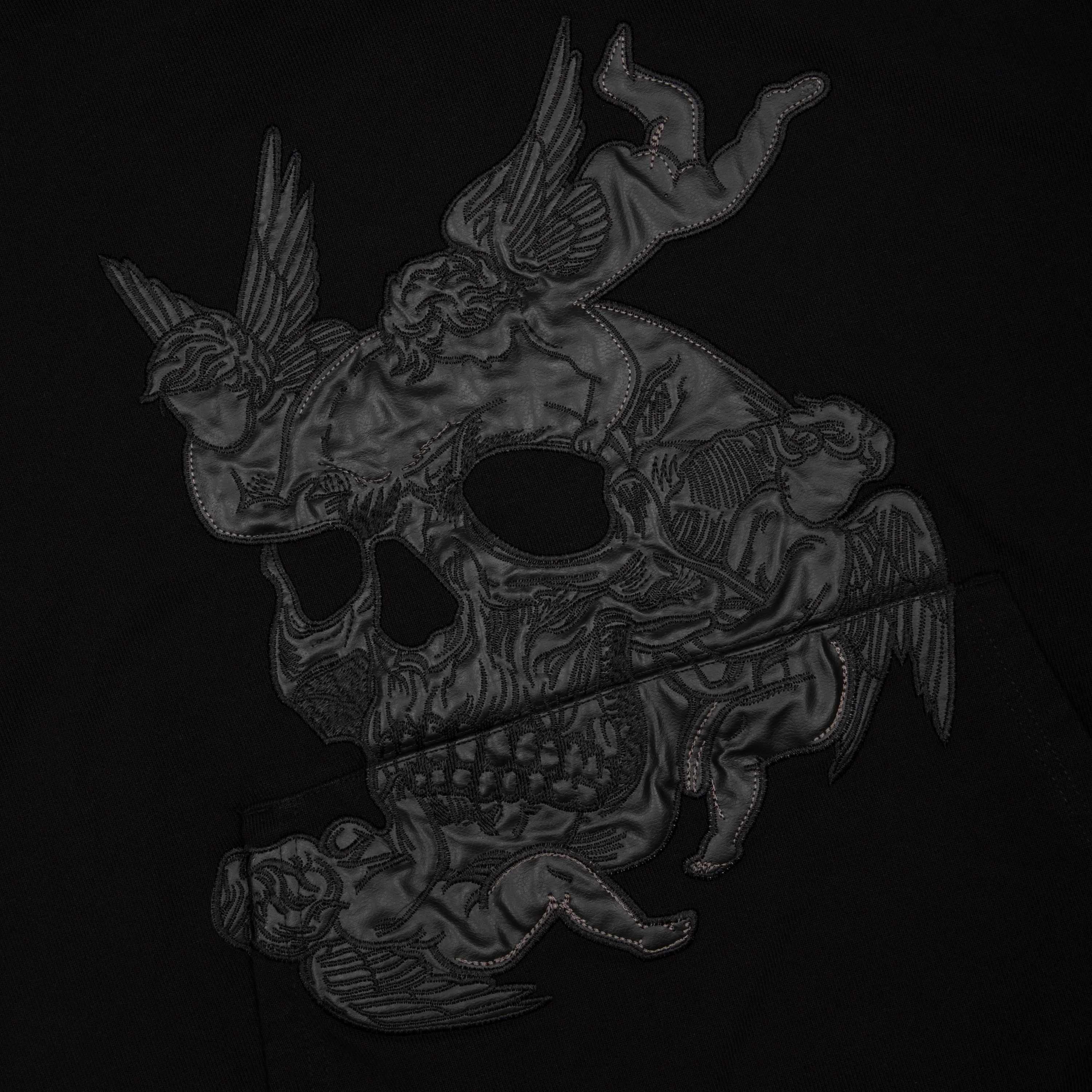 "hellboy" Hoodie black 01 - Image 4
