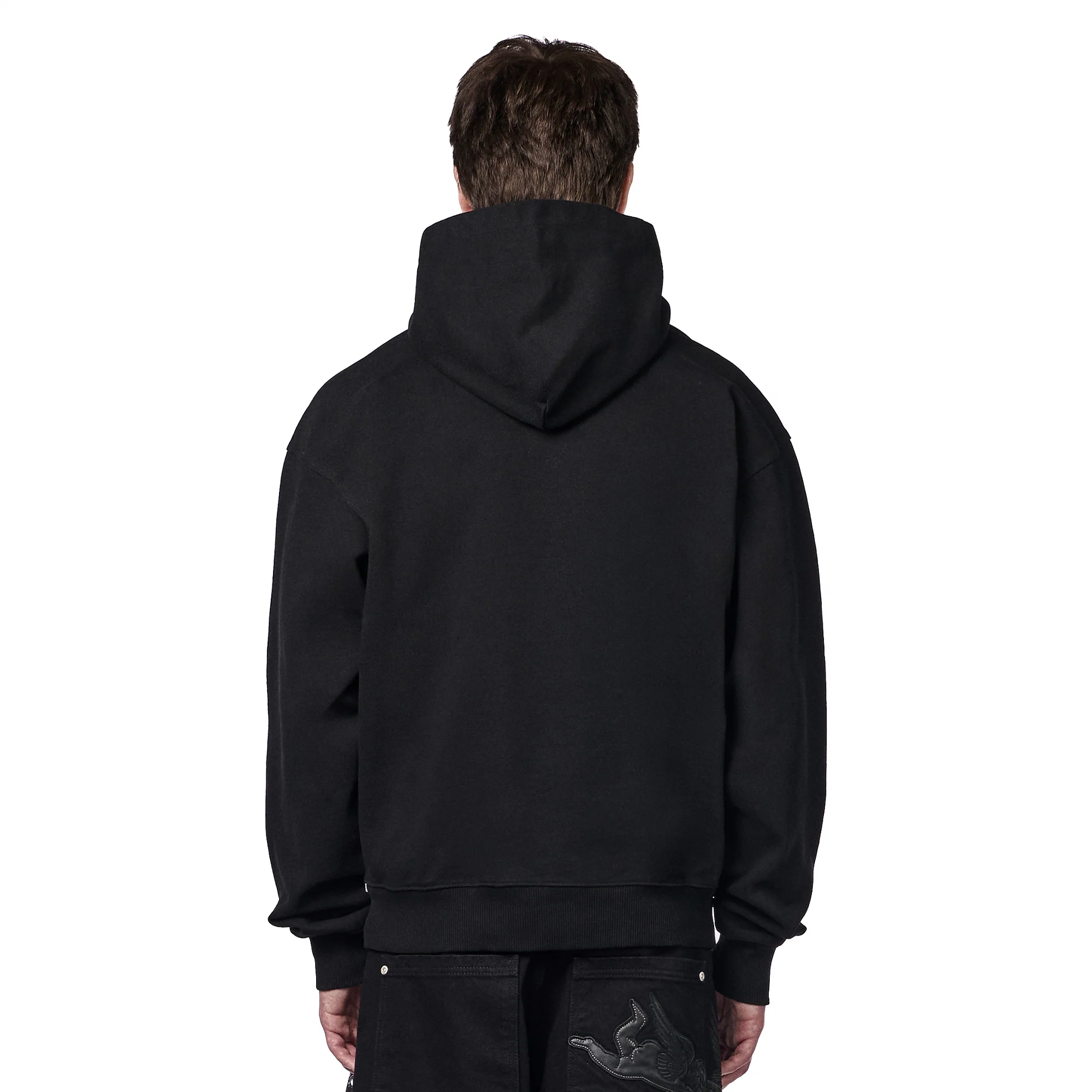 "hellboy" Hoodie black 01 - Image 8