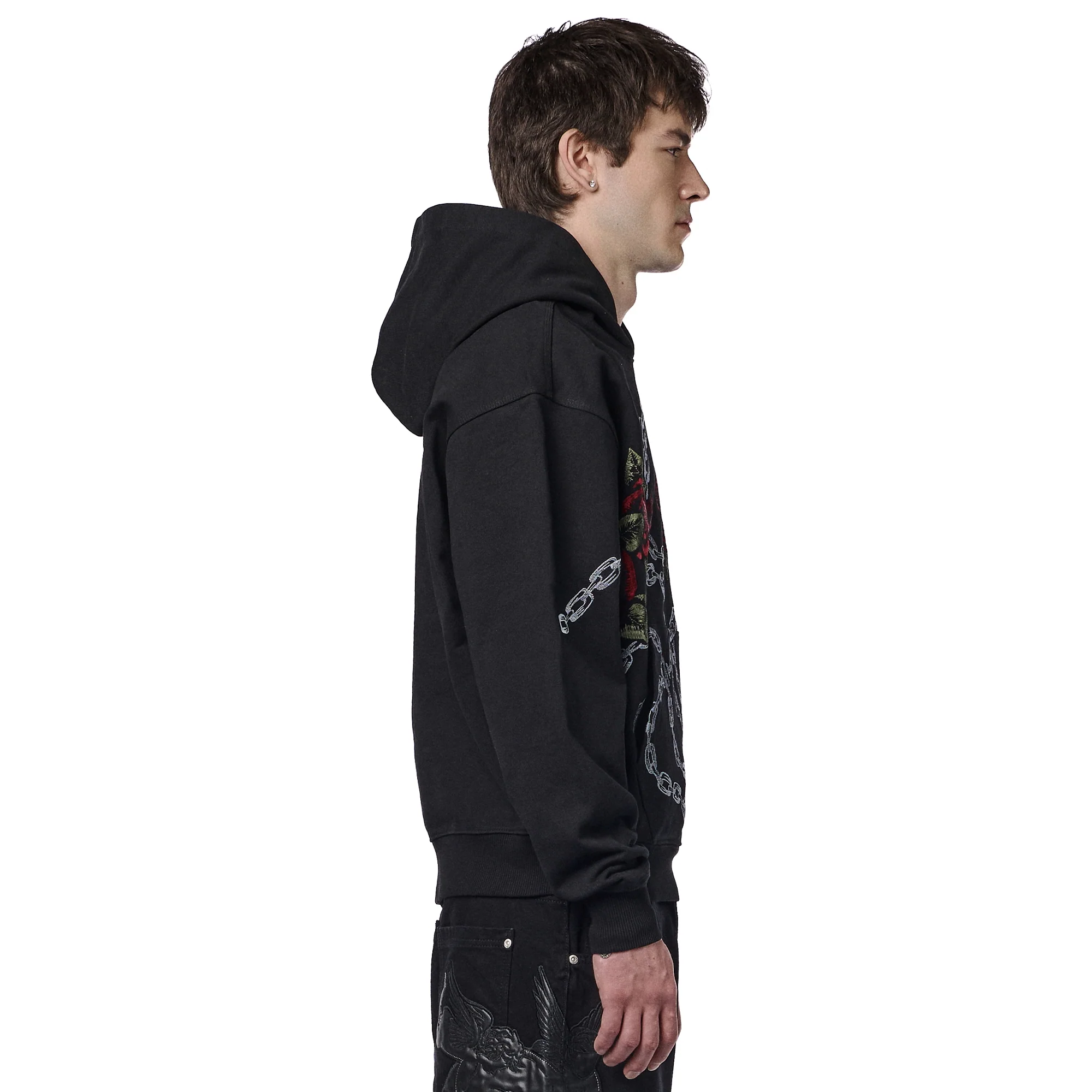 "hellboy" Hoodie black 02 - Image 11