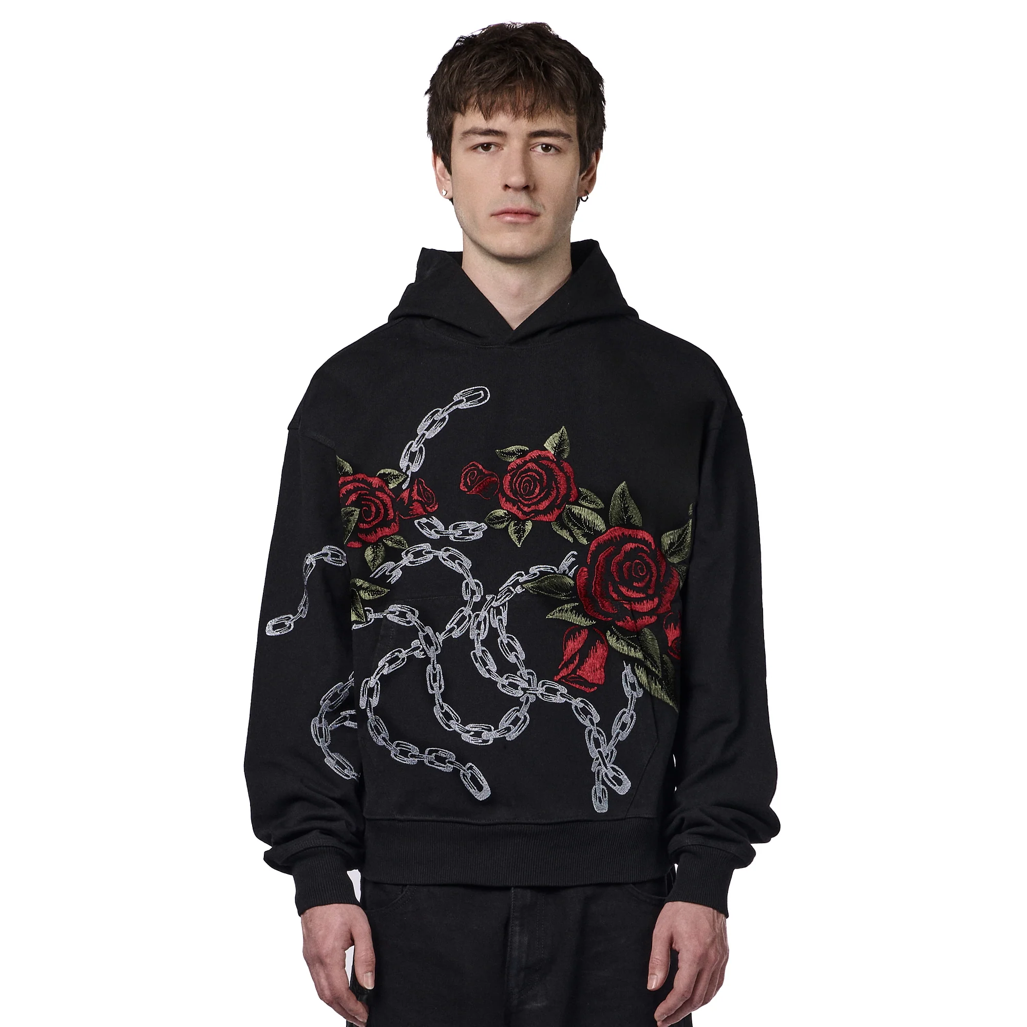 "hellboy" Hoodie black 02 - Image 8