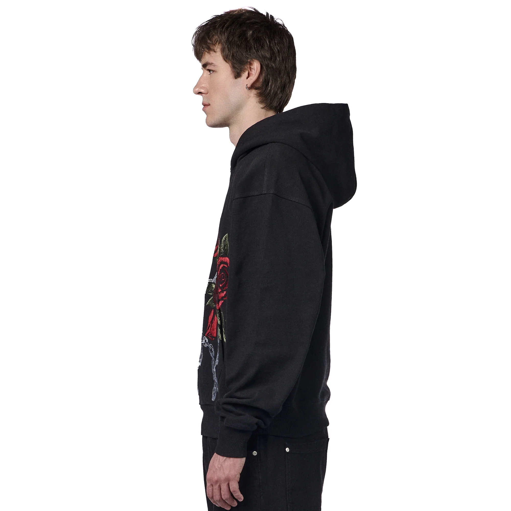 "hellboy" Hoodie black 02 - Image 9