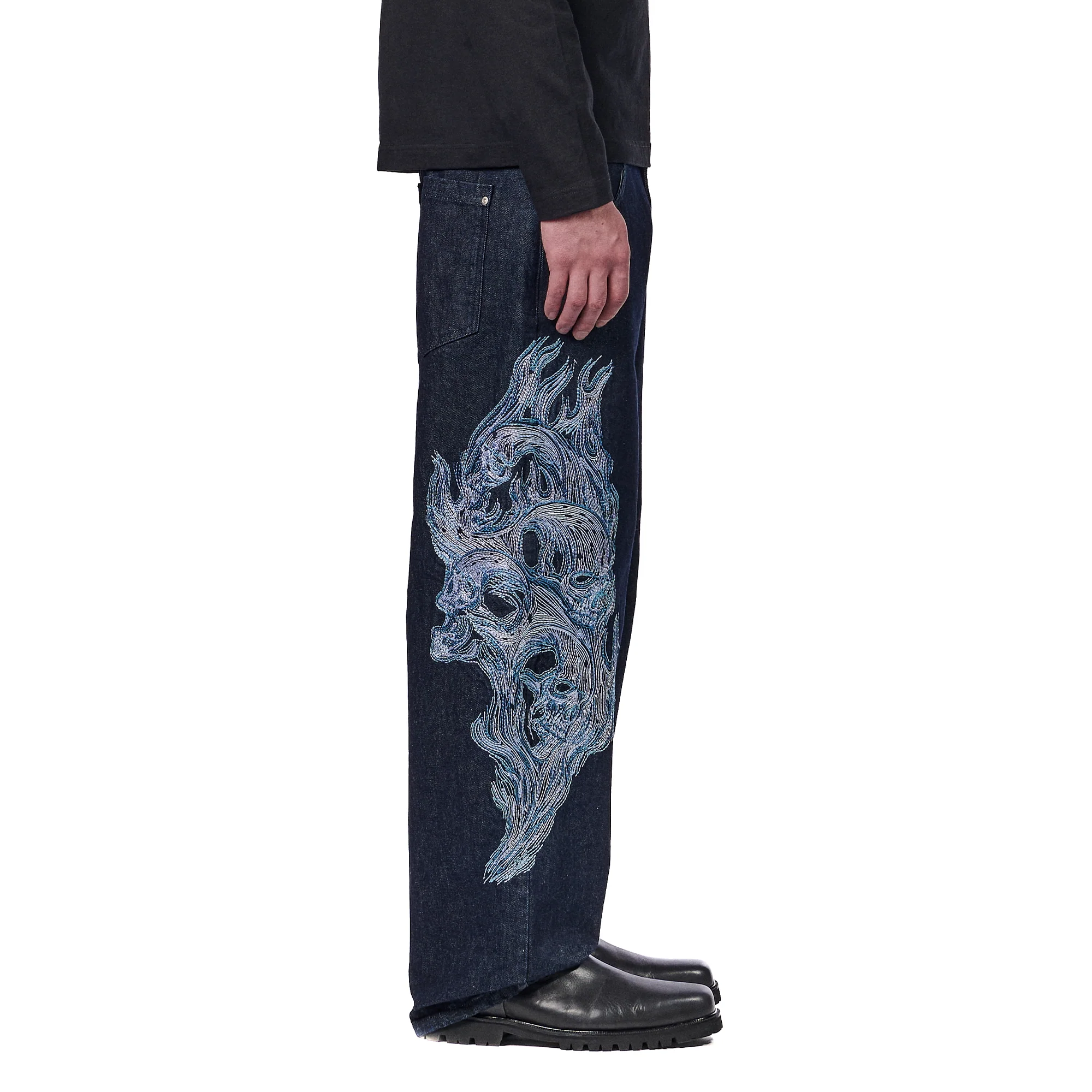 "hellboy" indigo raw Denim 01 - Image 11