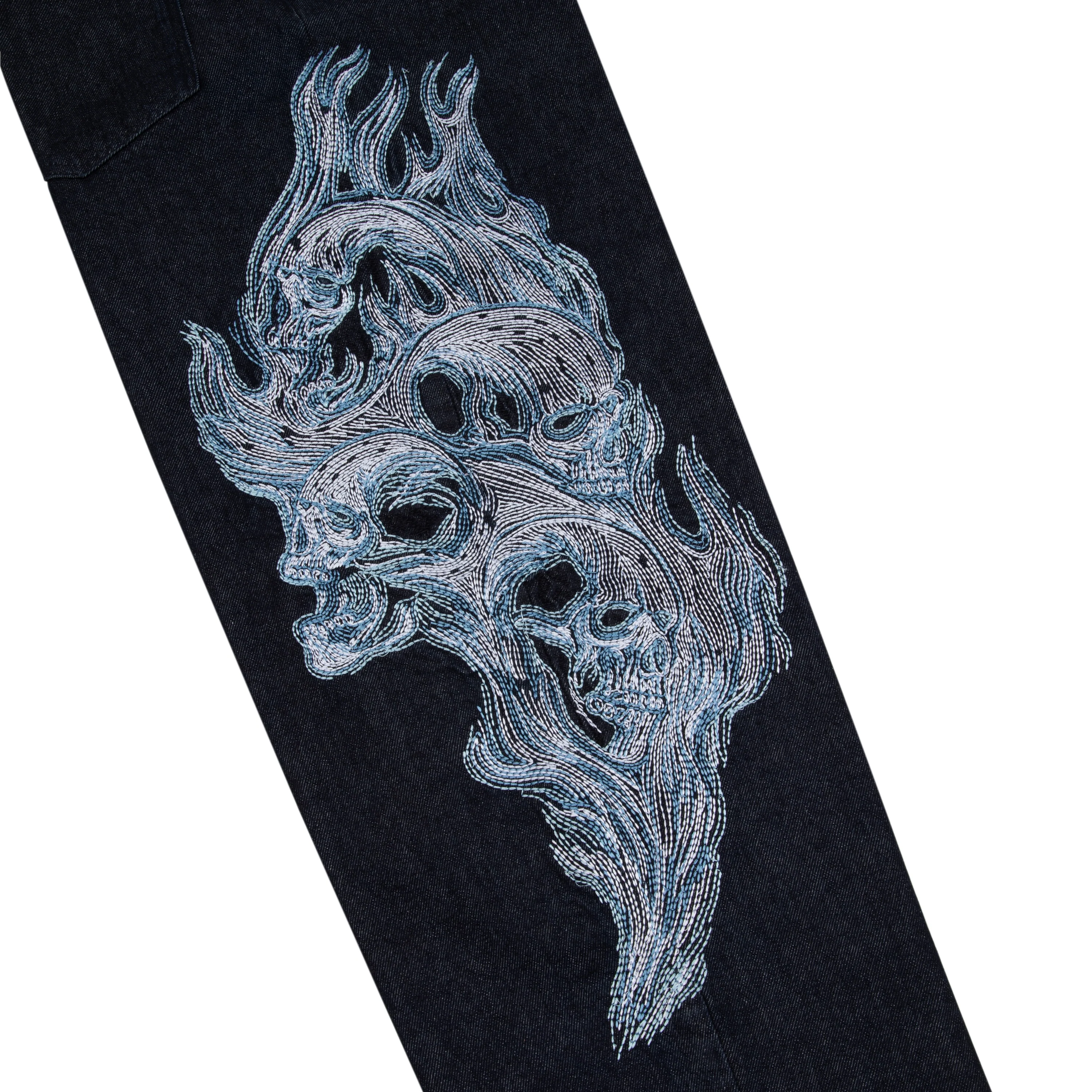 "hellboy" indigo raw Denim 01 - Image 5