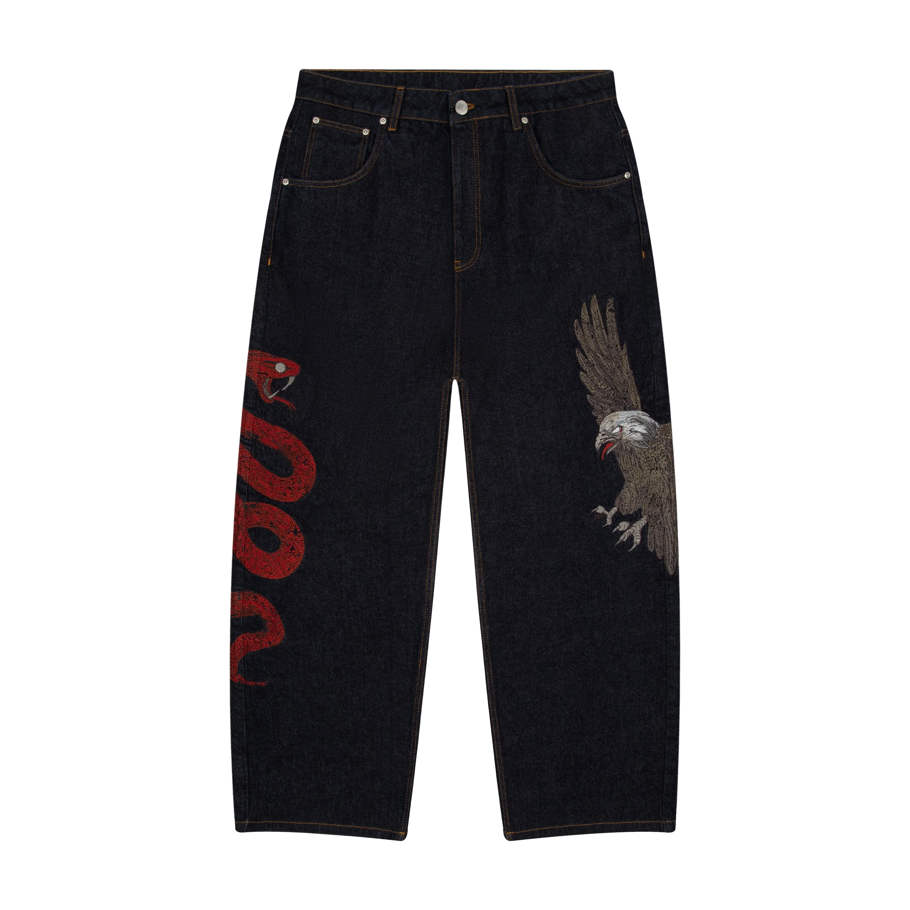 "hellboy" indigo raw Denim 02