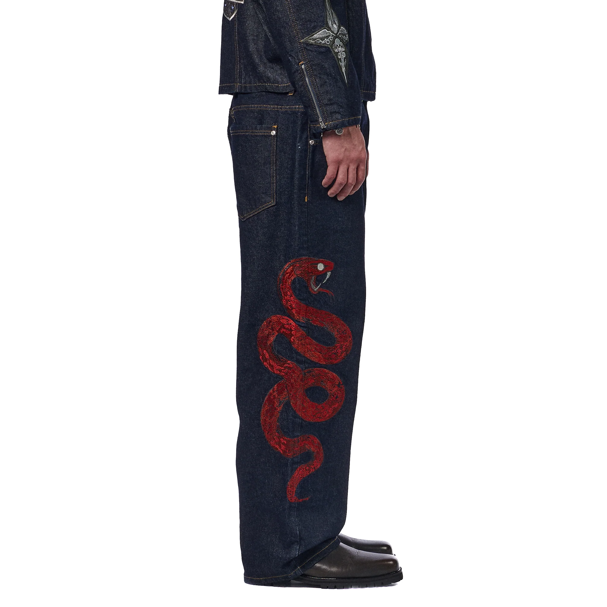 "hellboy" indigo raw Denim 02 - Image 11