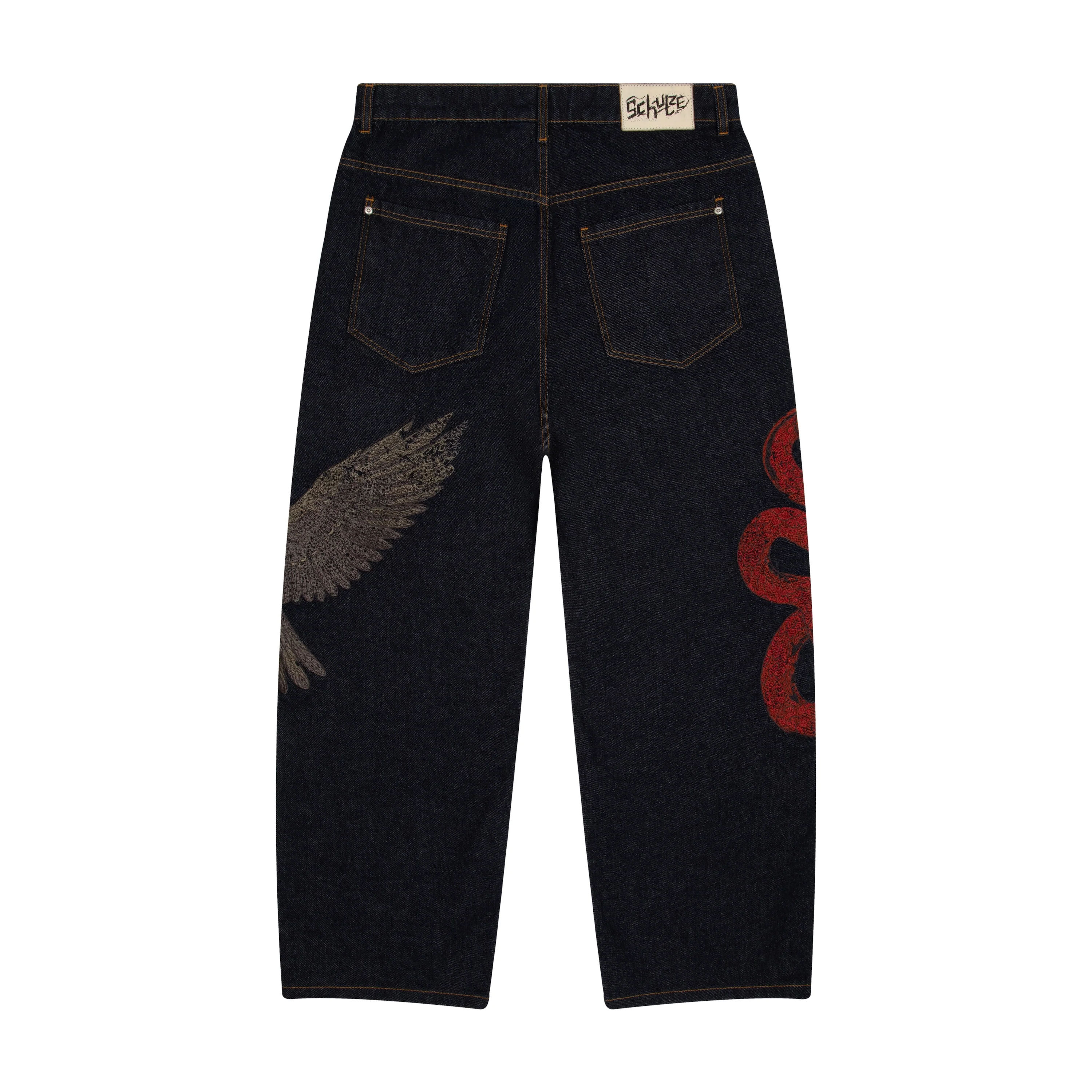 "hellboy" indigo raw Denim 02 - Image 2
