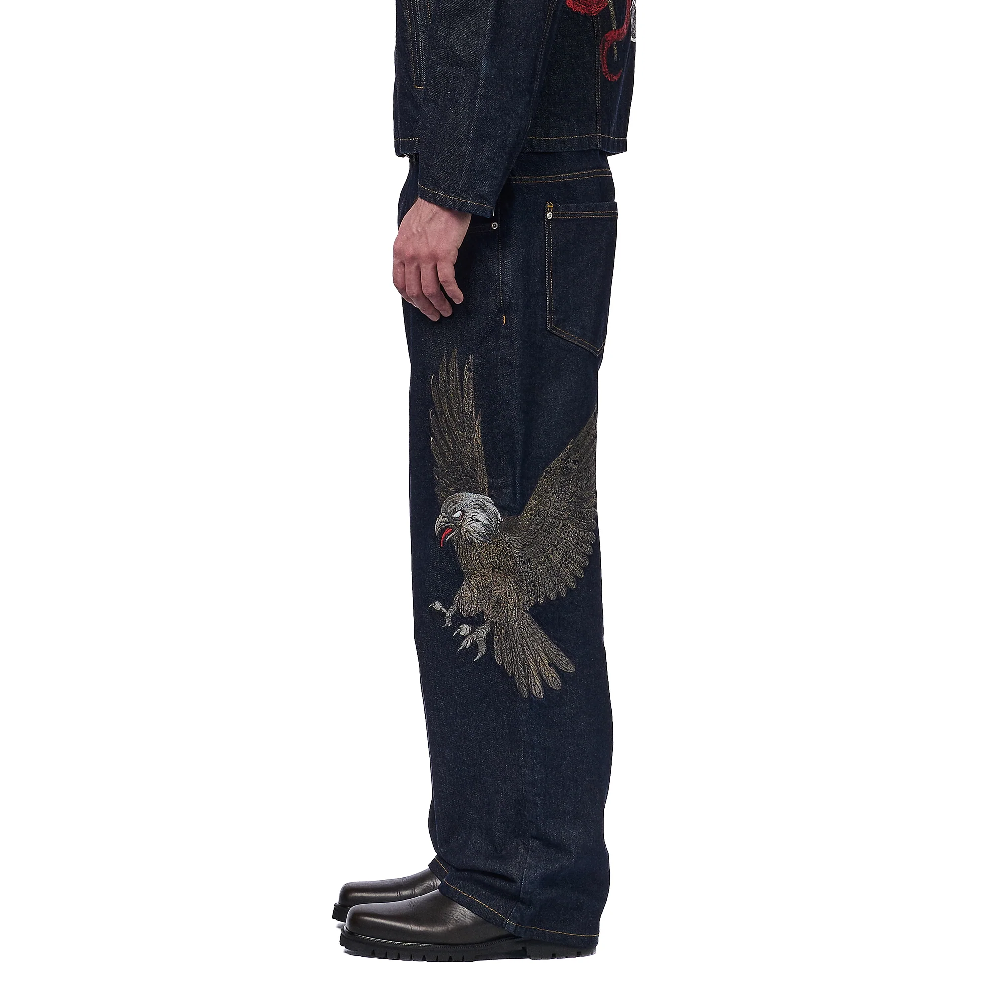 "hellboy" indigo raw Denim 02 - Image 9