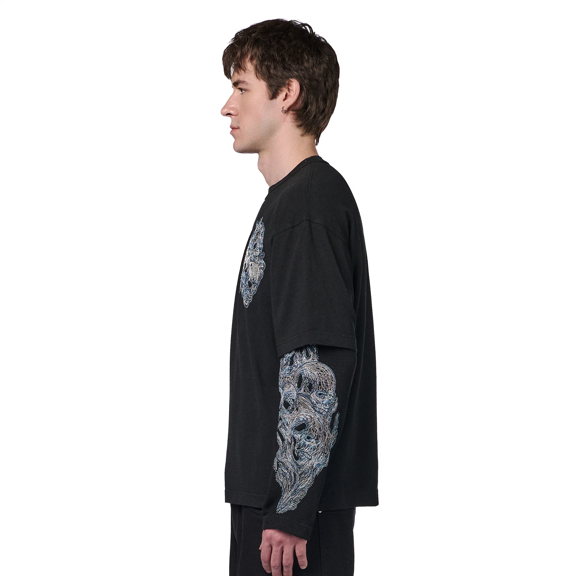 "hellboy" layered Longsleeve - Image 8