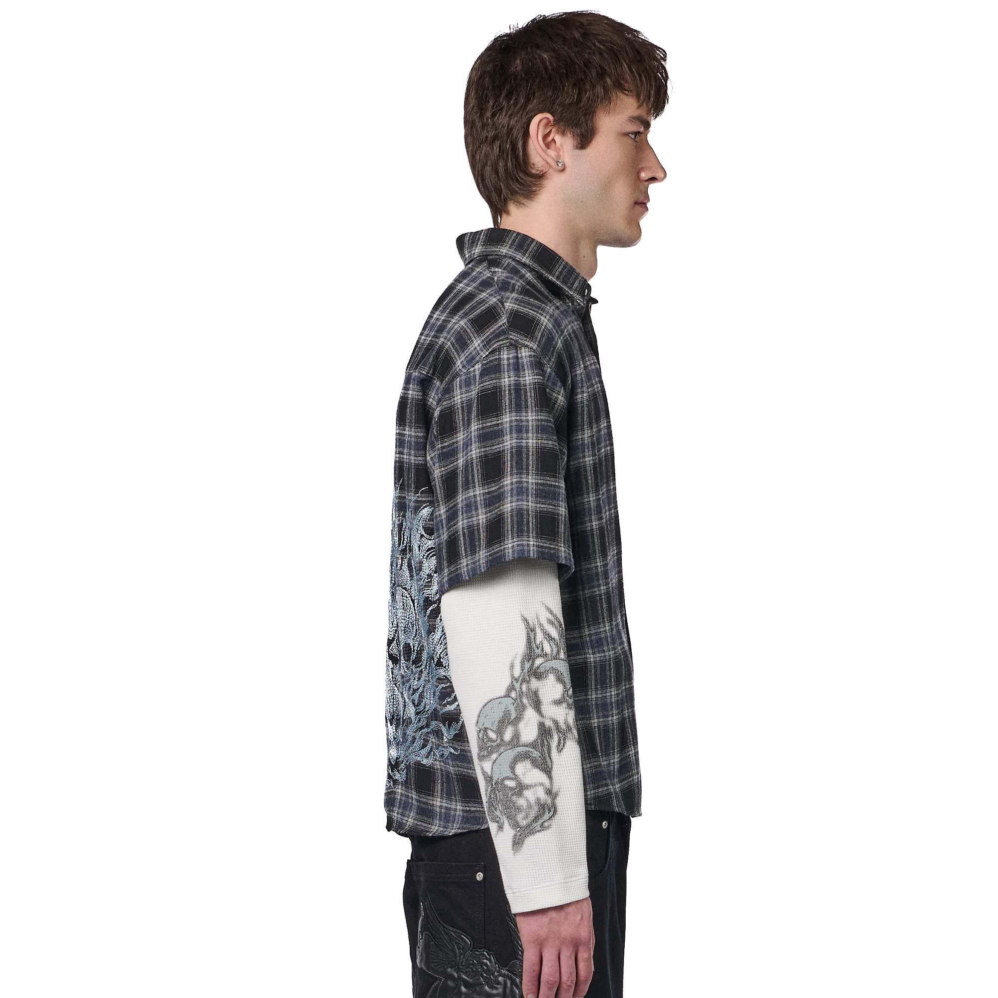 "hellboy" layered Shirt - Image 11