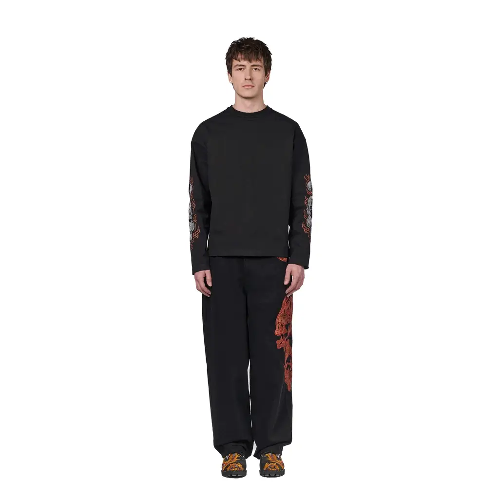 "hellboy" Longsleeve black - Image 10