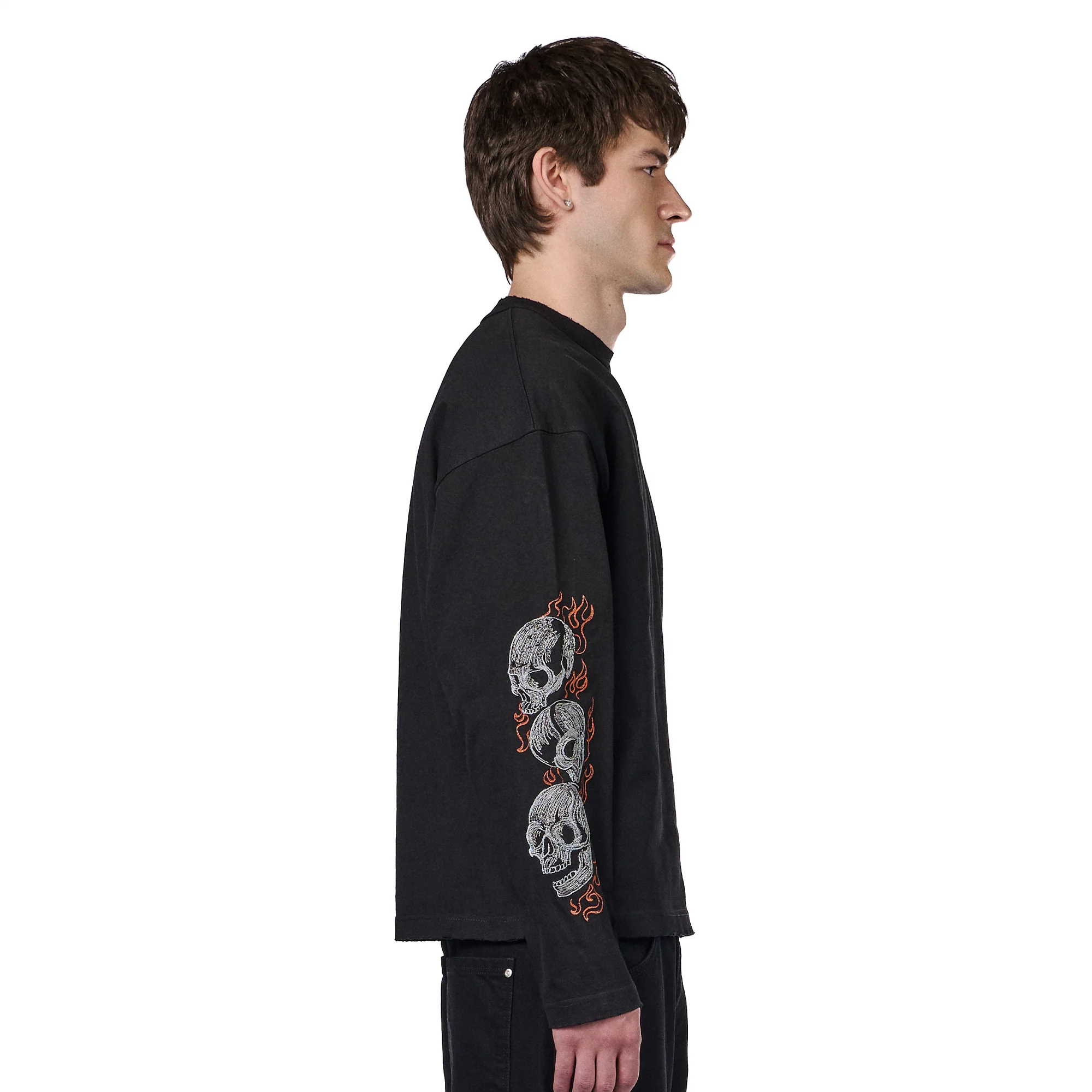 "hellboy" Longsleeve black - Image 9