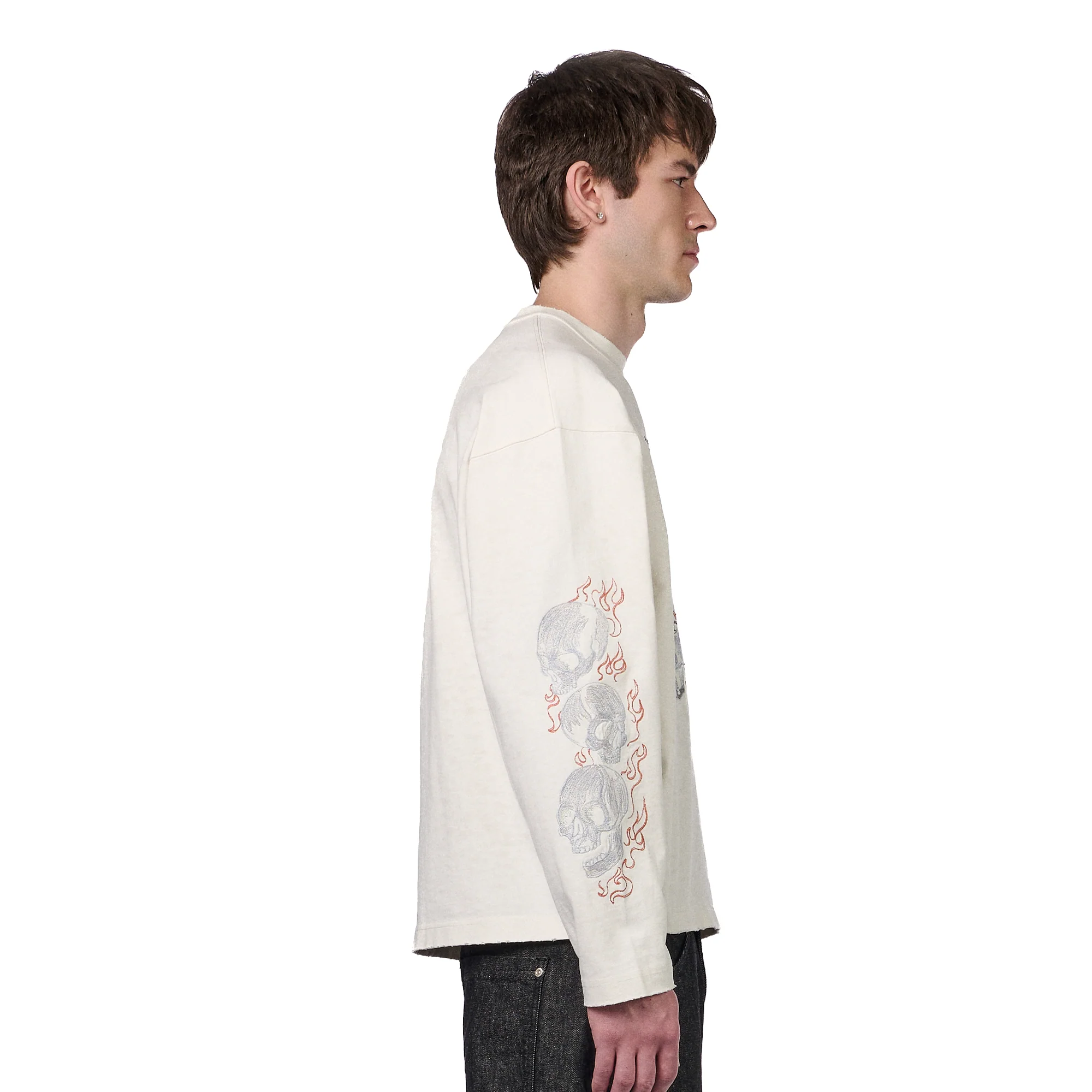 "hellboy" Longsleeve off white - Image 10