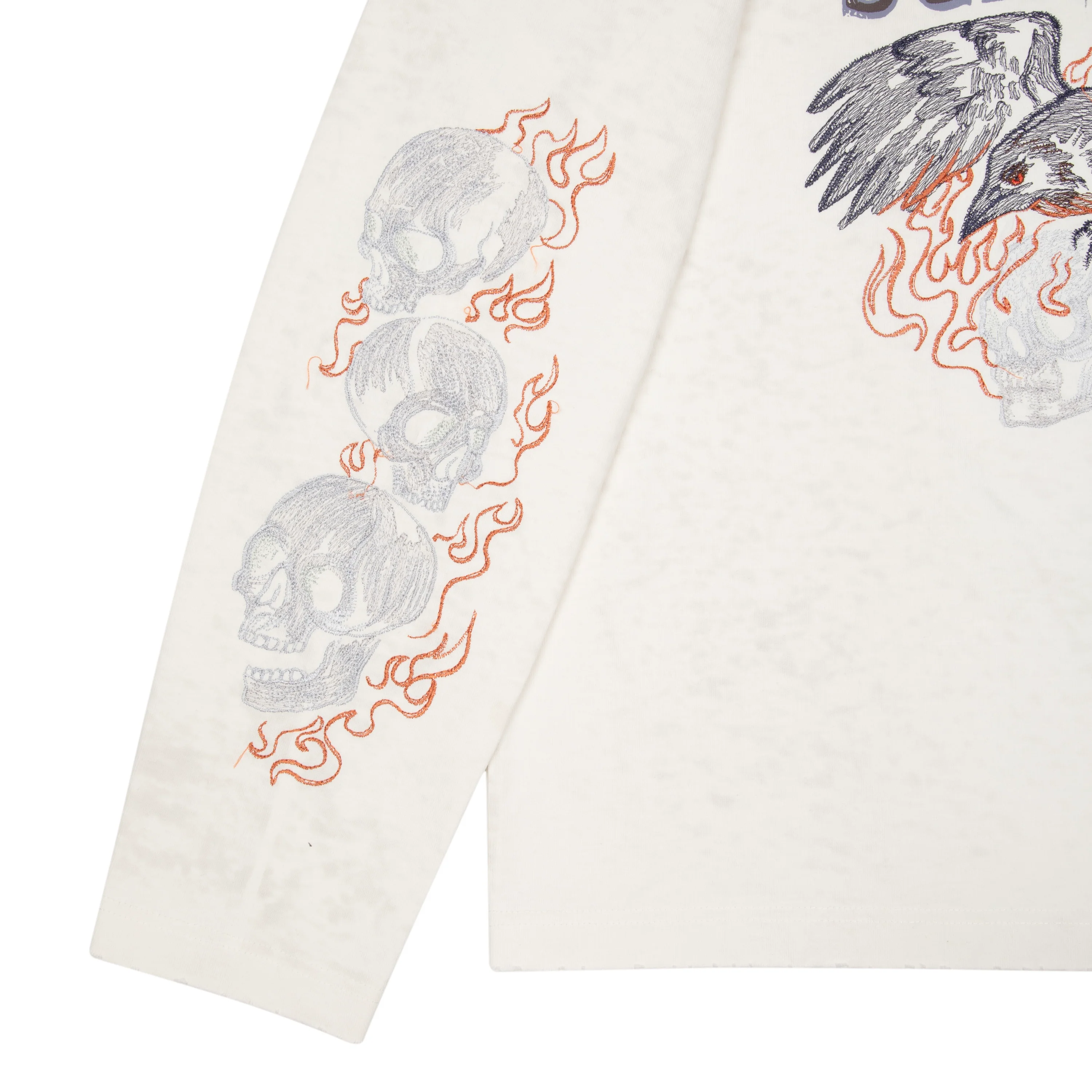 "hellboy" Longsleeve off white - Image 3