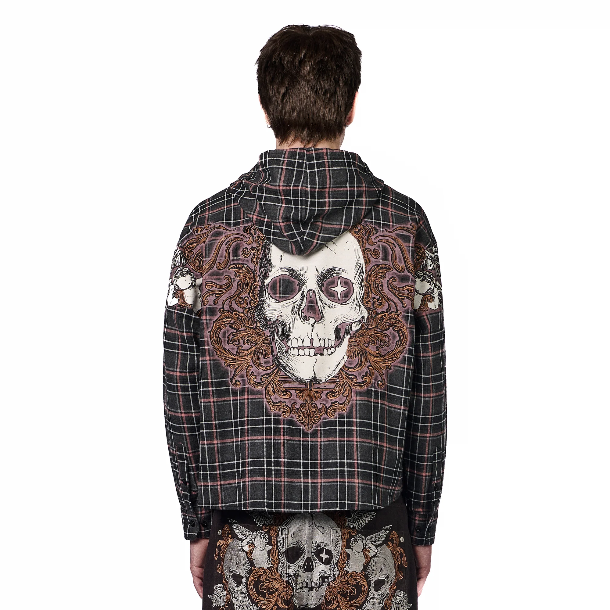 "hellboy" plaid Shirt - Image 11