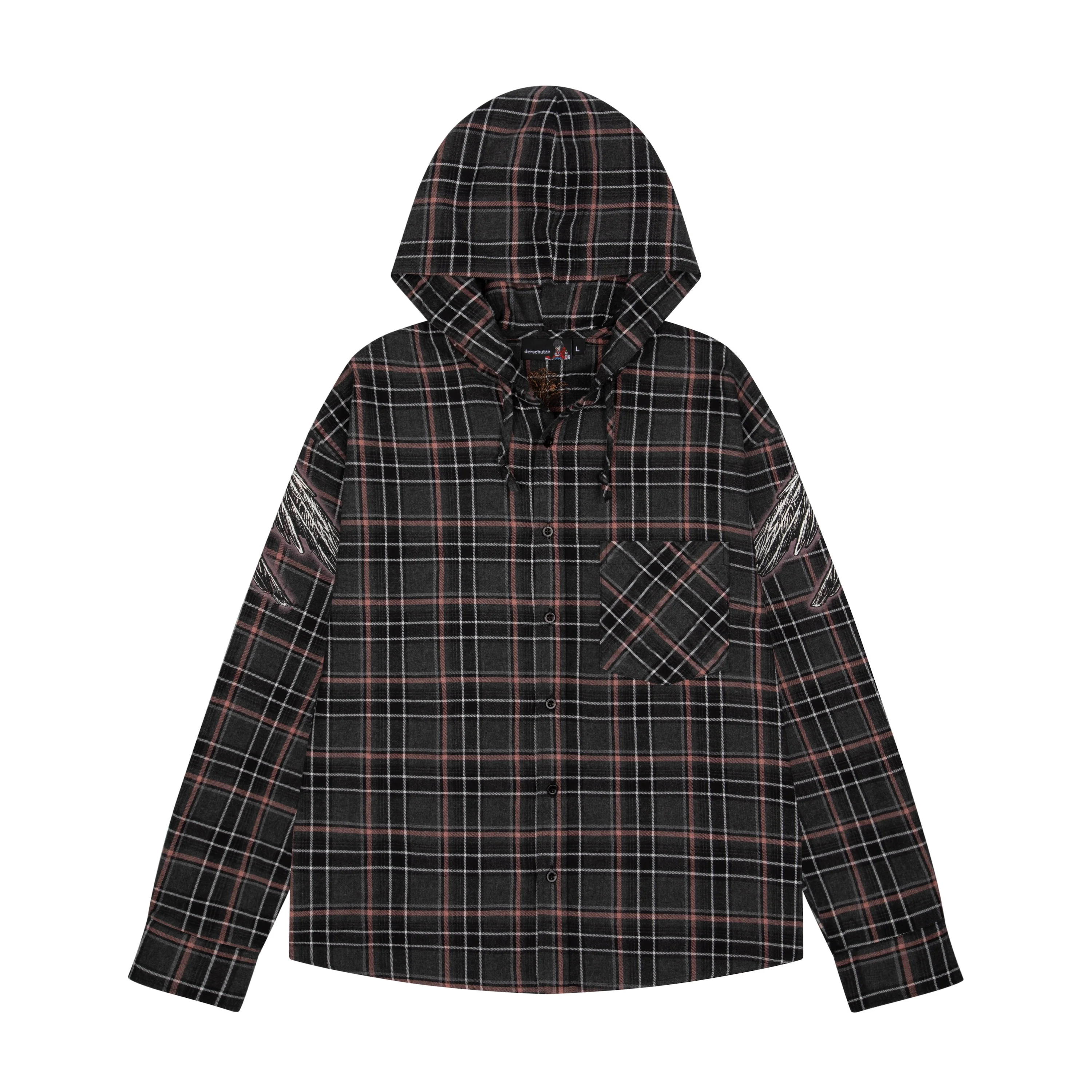 "hellboy" plaid Shirt - Image 2