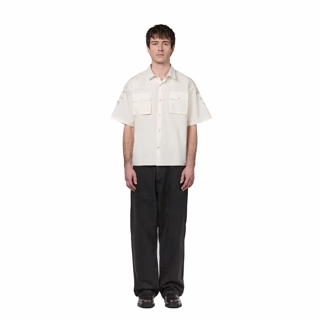 "hellboy" brown washed Denim 01 - Image 12