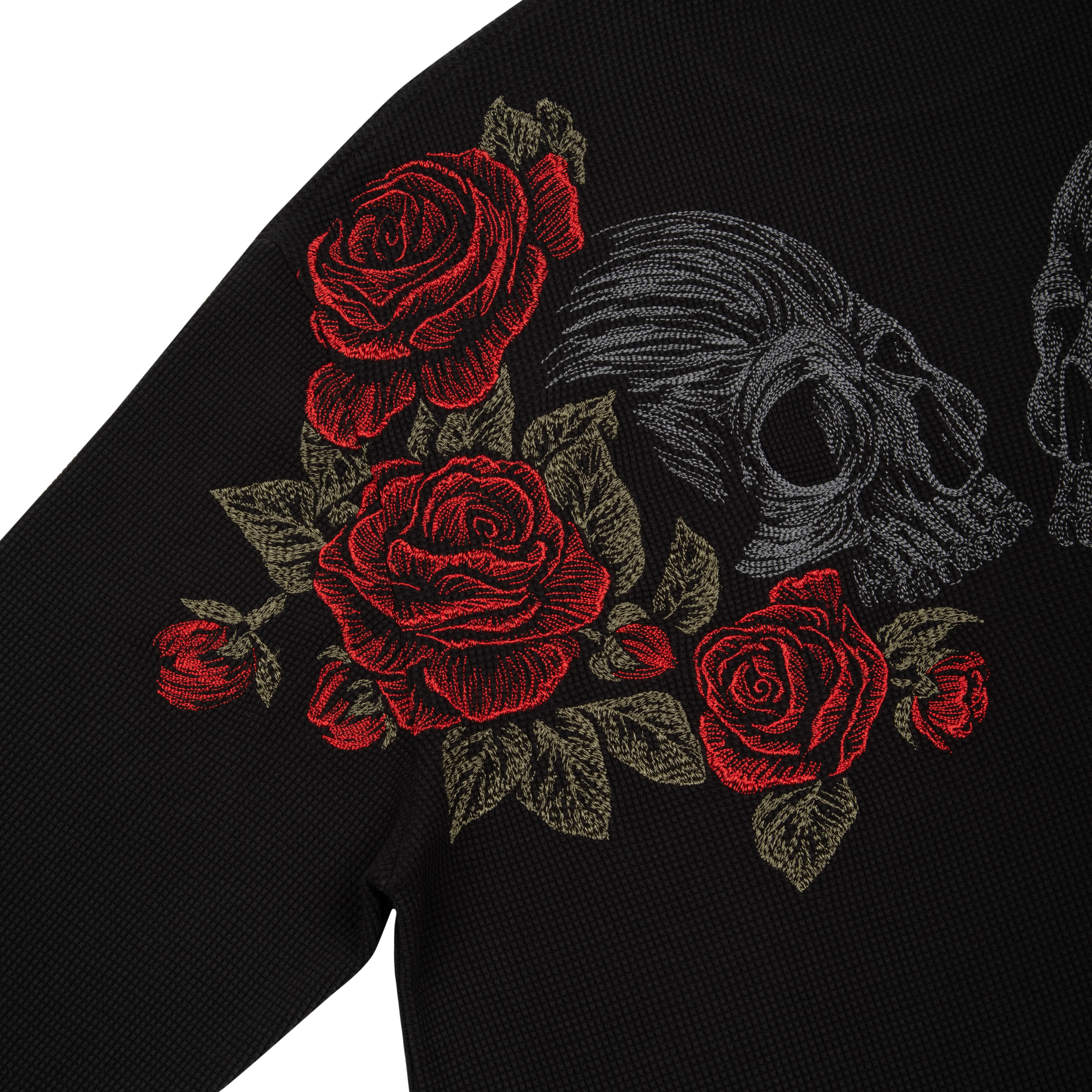 "hellboy" waffle Longsleeve black - Image 4