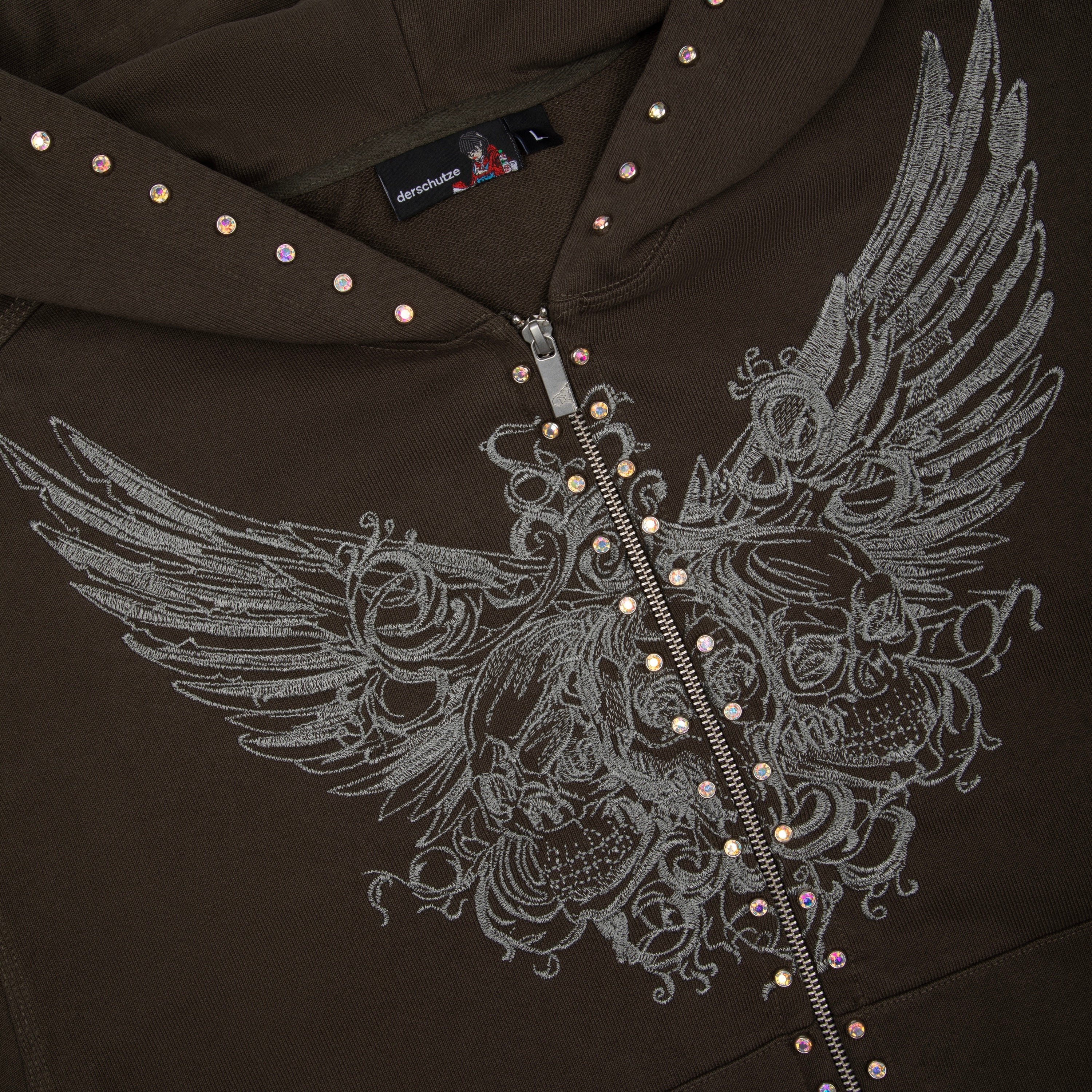 "hellboy" Zip Up anthracite - Image 4
