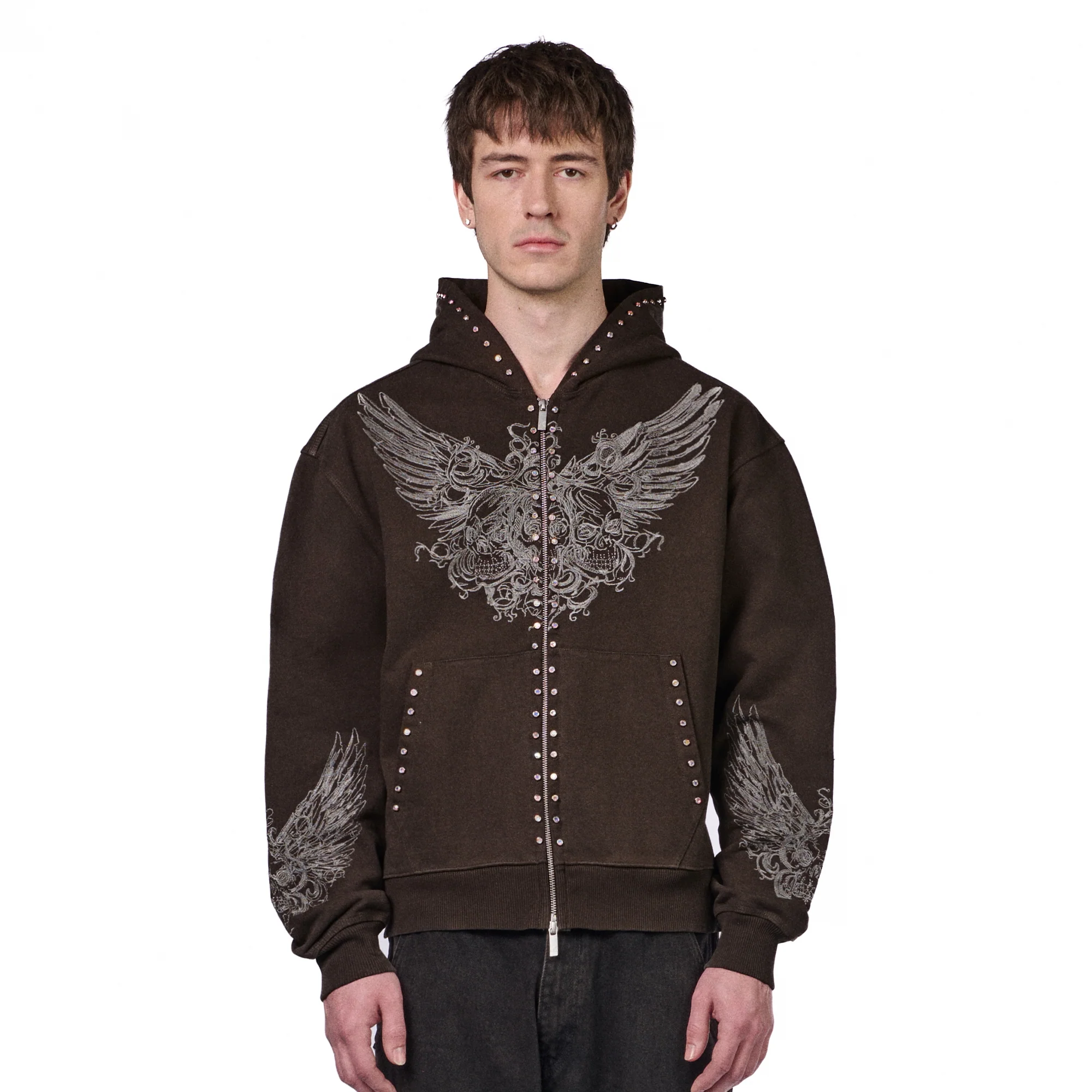 "hellboy" Zip Up anthracite - Image 8