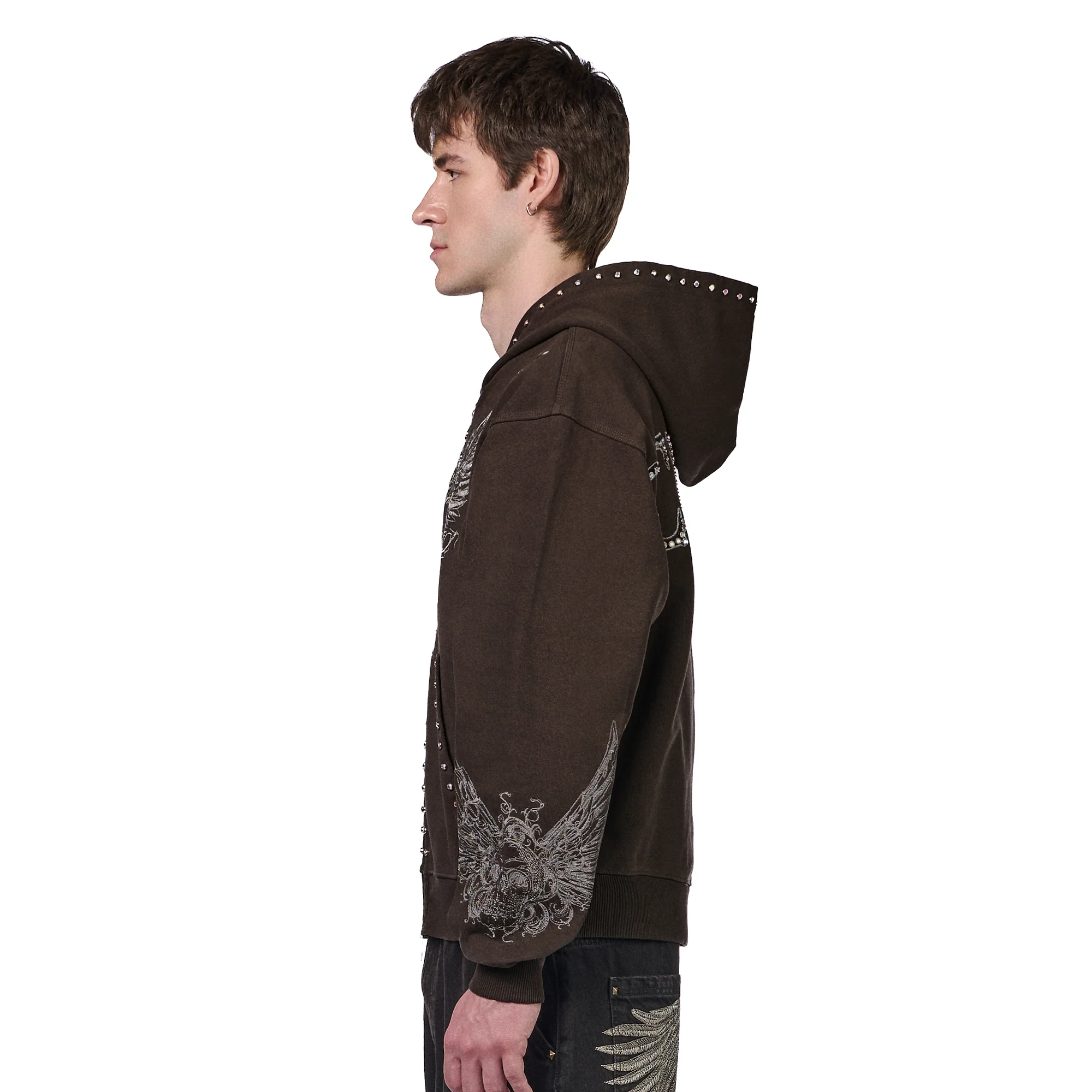 "hellboy" Zip Up anthracite - Image 9