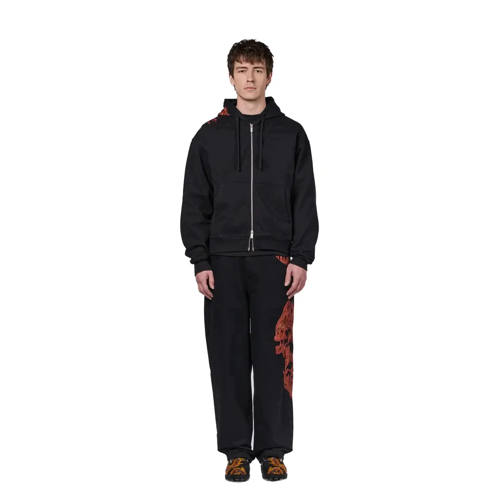 "hellboy" Zip Up black - Image 13
