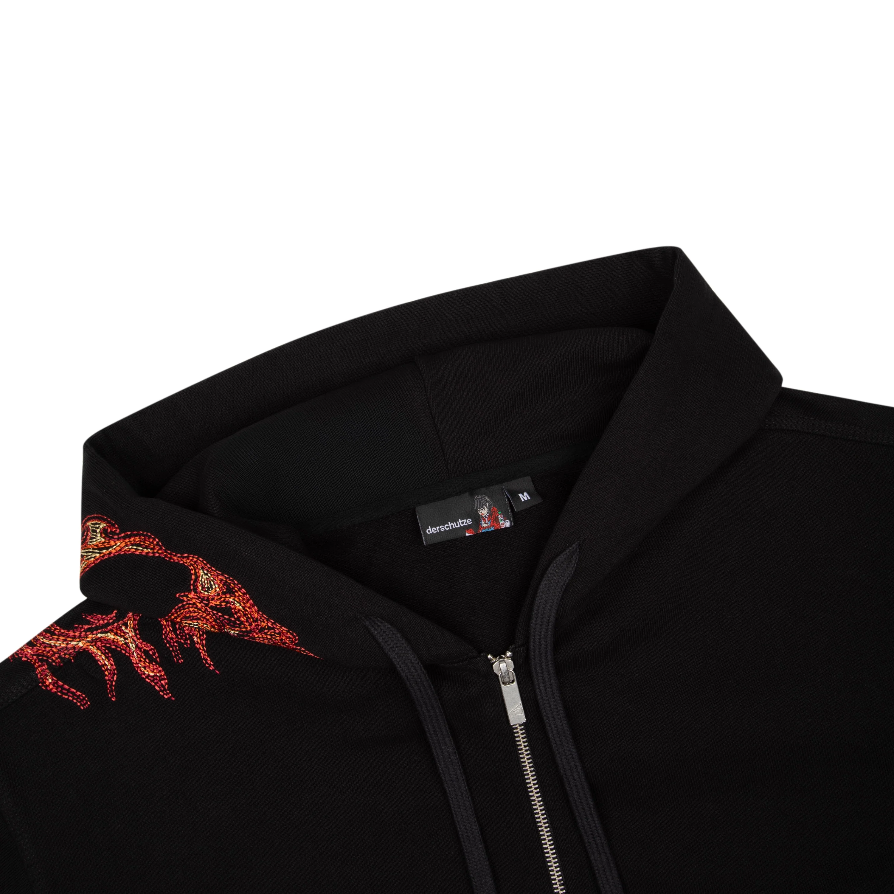 "hellboy" Zip Up black - Image 3