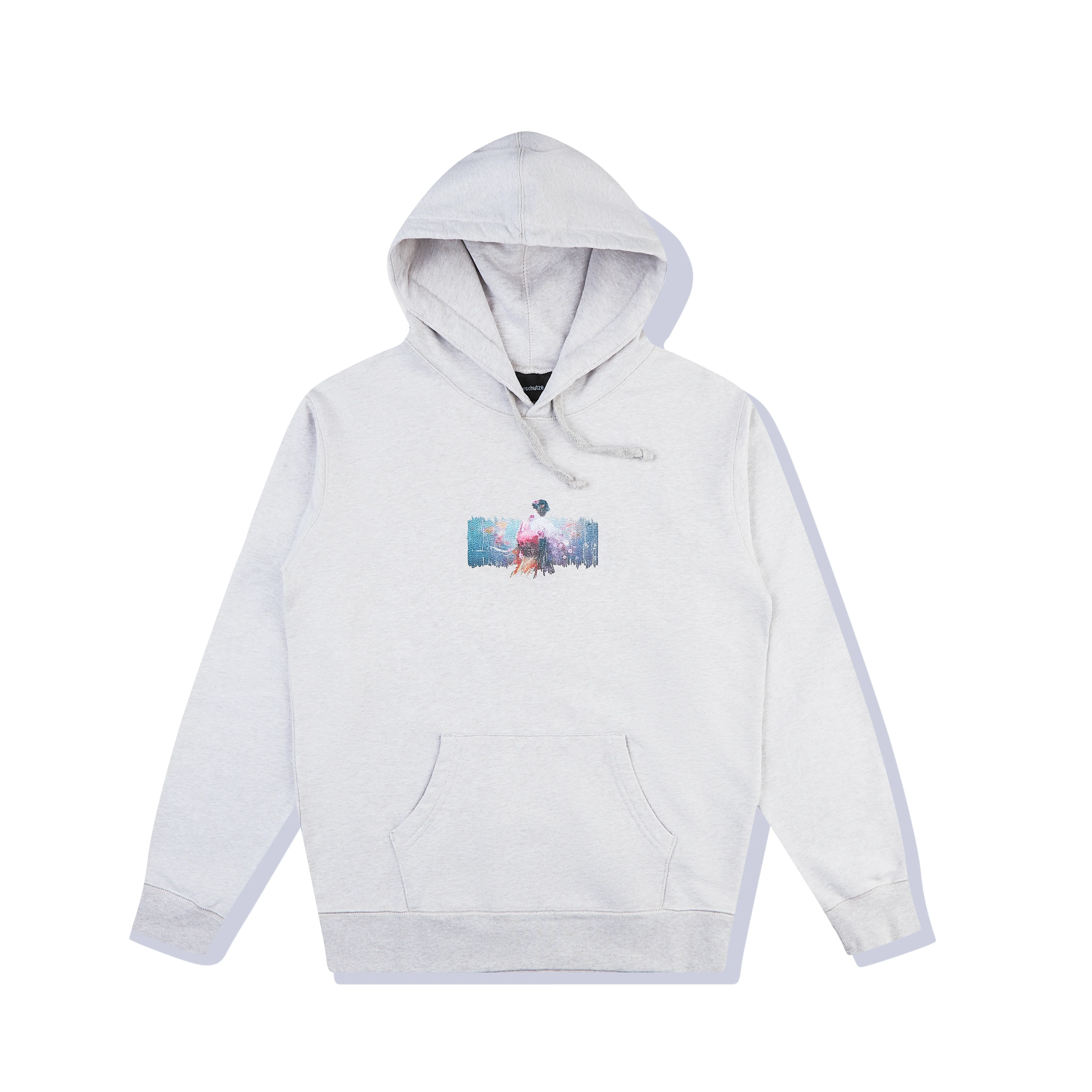"Japan v3" Hoodie grey melange