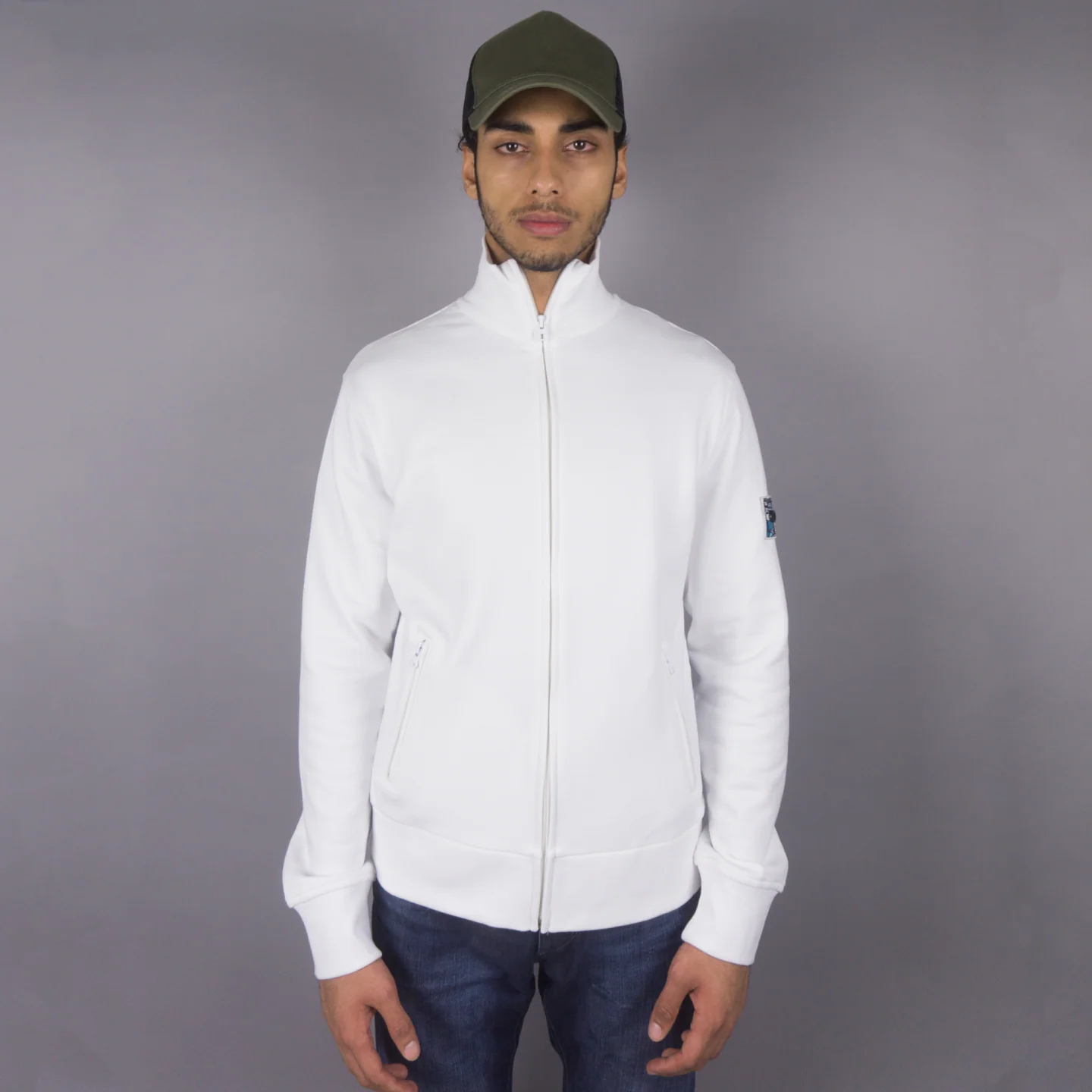 “Japan” Zip Up Derschutze X Erin Nicholls white - Image 2