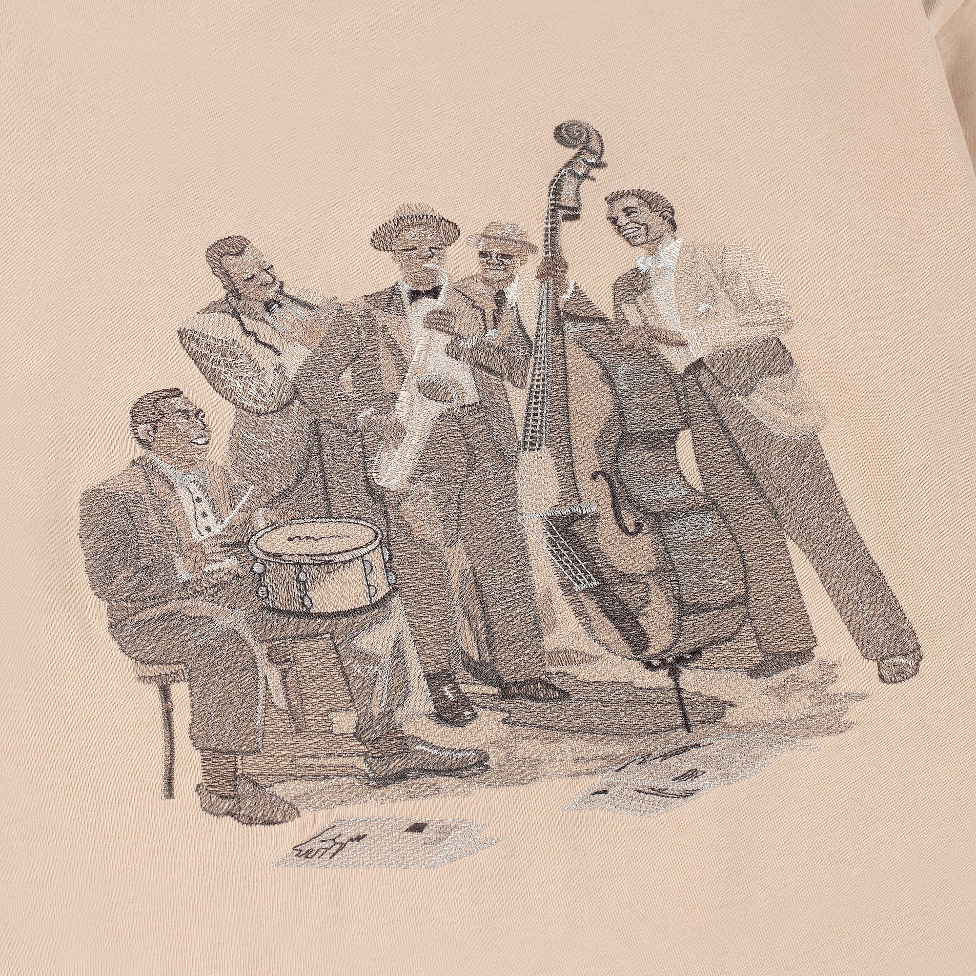 "Jazz" T-Shirt beige - Image 4
